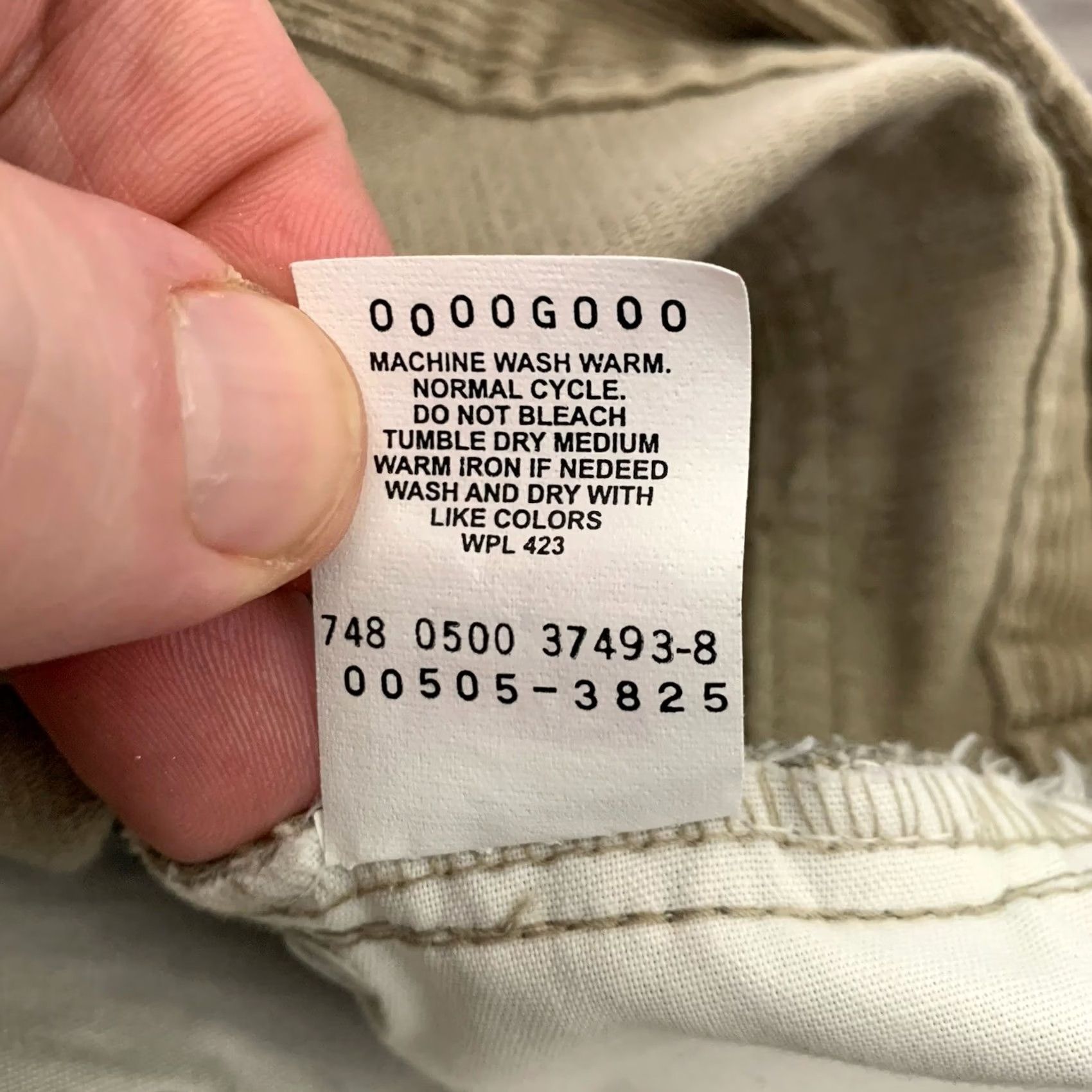 Levi's VINTAGE Levi’s 505 Pants Mens 36x29.5 Tan Regular Straight Leg 5-Pocket Corduroy Size US 36 / EU 52 - 4 Thumbnail