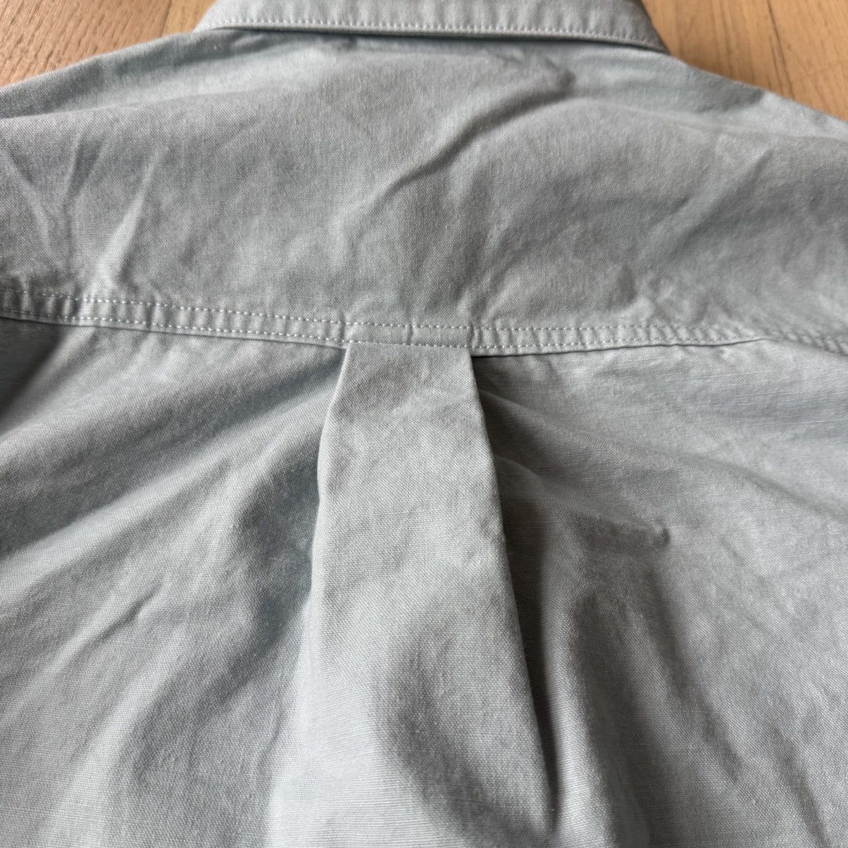 Dior Dior - Logo Embroidered Long-Sleeve Shirt - Mint / Grey Size US L / EU 52-54 / 3 - 8 Thumbnail