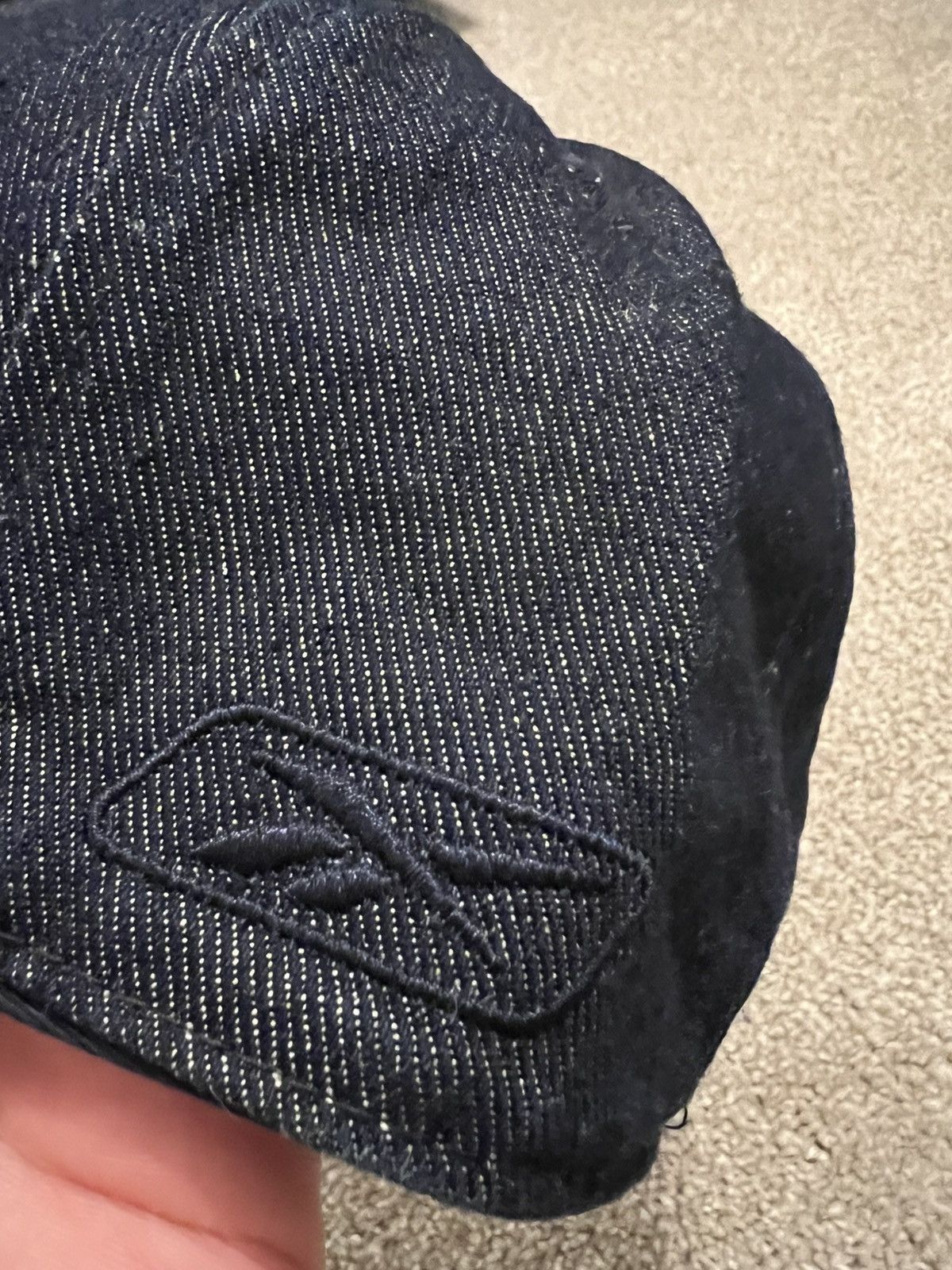 Reebok Reebok NBA Chicago bulls 7 1/4 dark wash denim fitted hat Size ONE SIZE - 2 Thumbnail