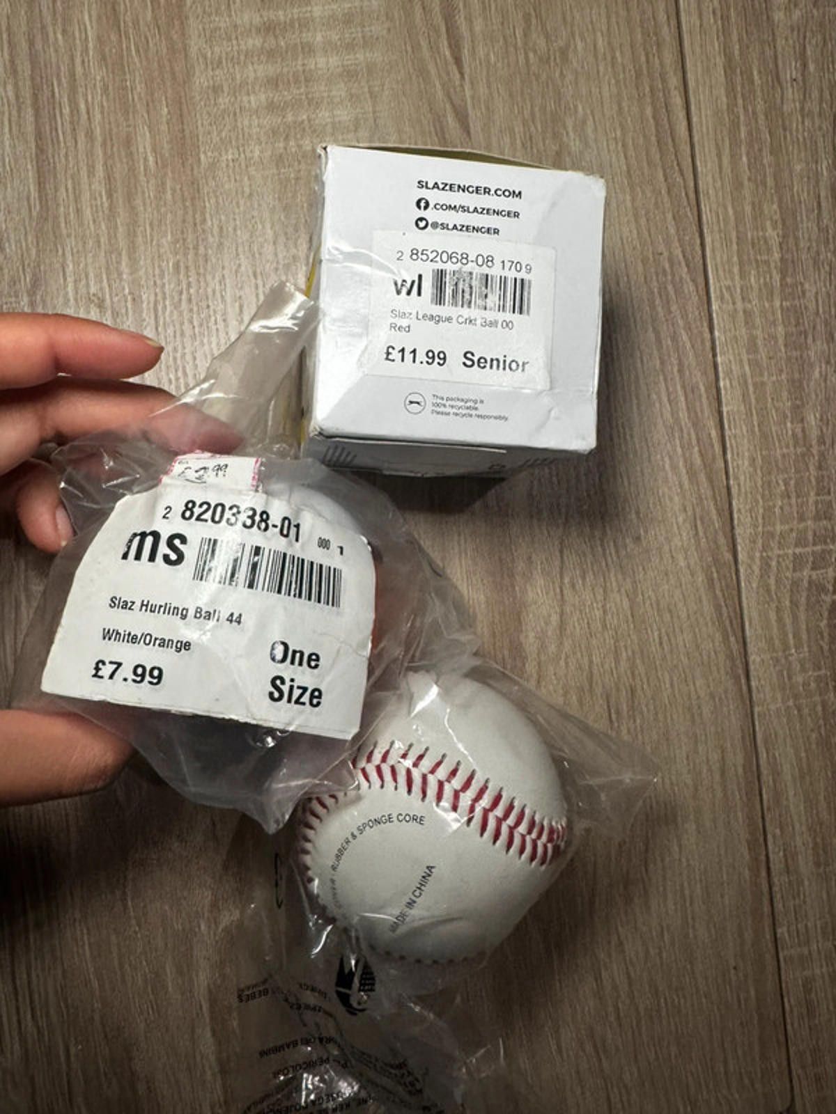 Other Bundle of 3 Brand New Slazenger Sports Balls Size ONE SIZE - 4 Thumbnail