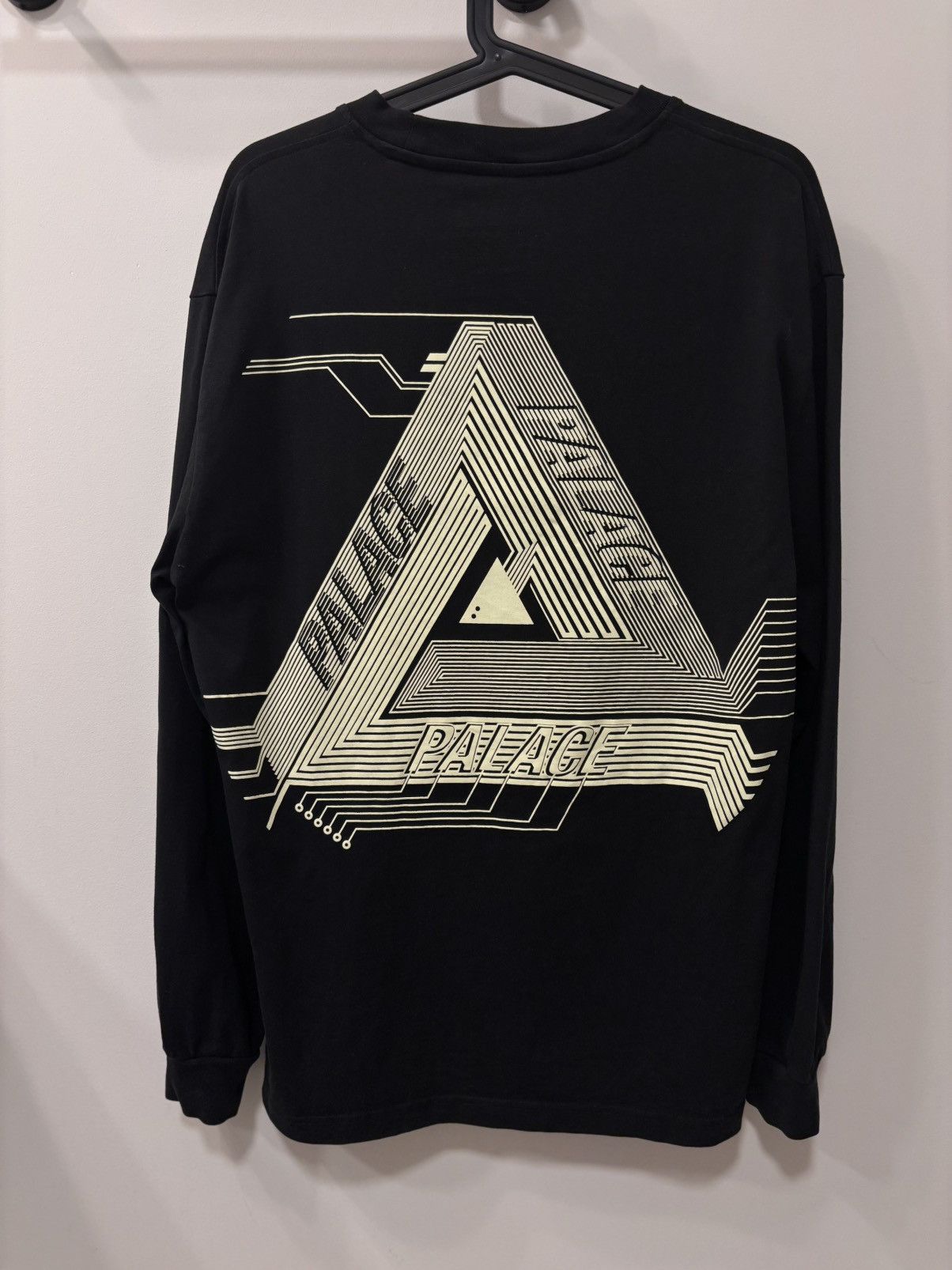 Palace Palace - Surkit Longsleeve Black Size US L / EU 52-54 / 3 - 3 Thumbnail