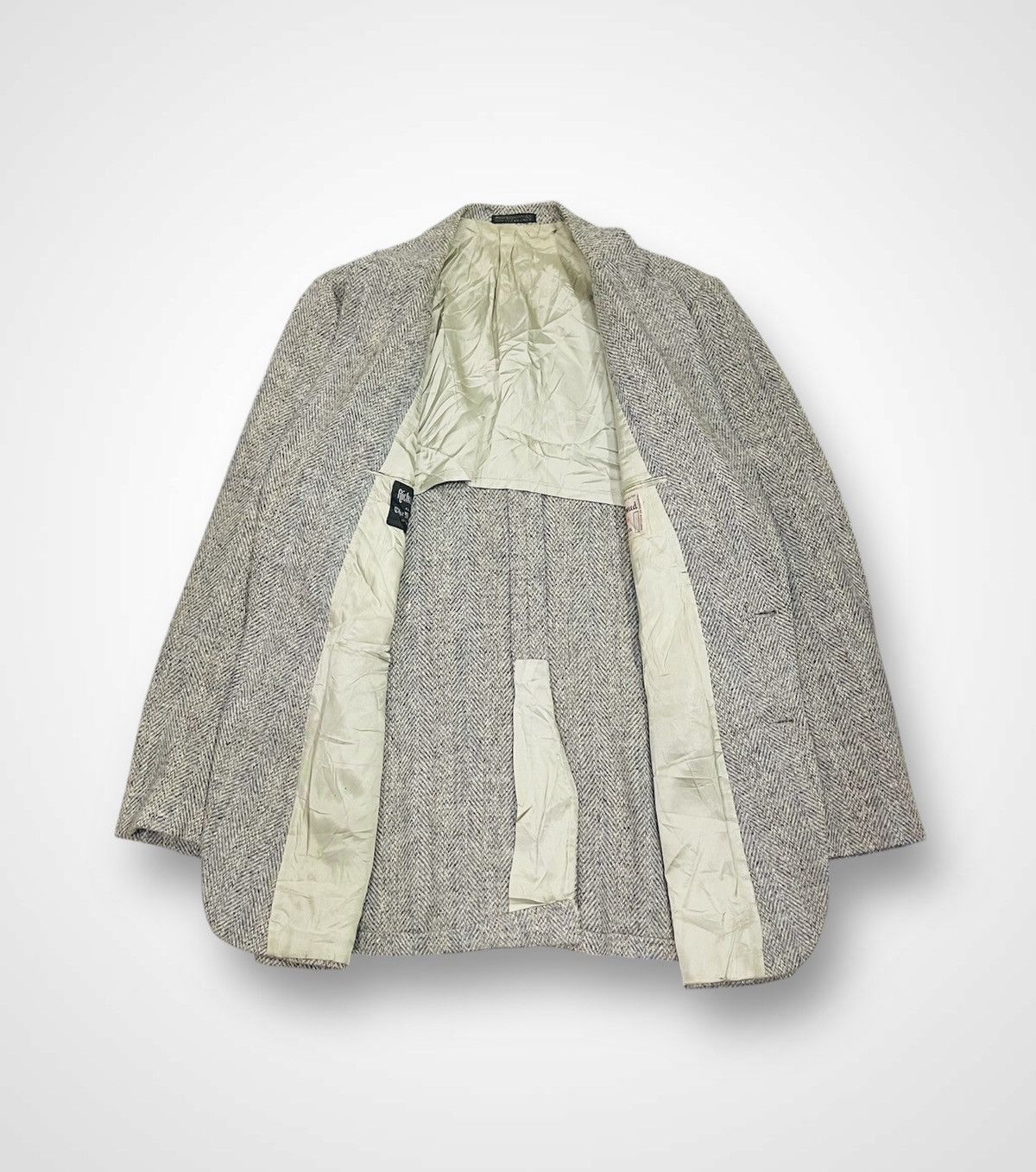 Harris Tweed Harris Tweed Wool Blazer (17) Size US L / EU 52-54 / 3 - 3 Thumbnail