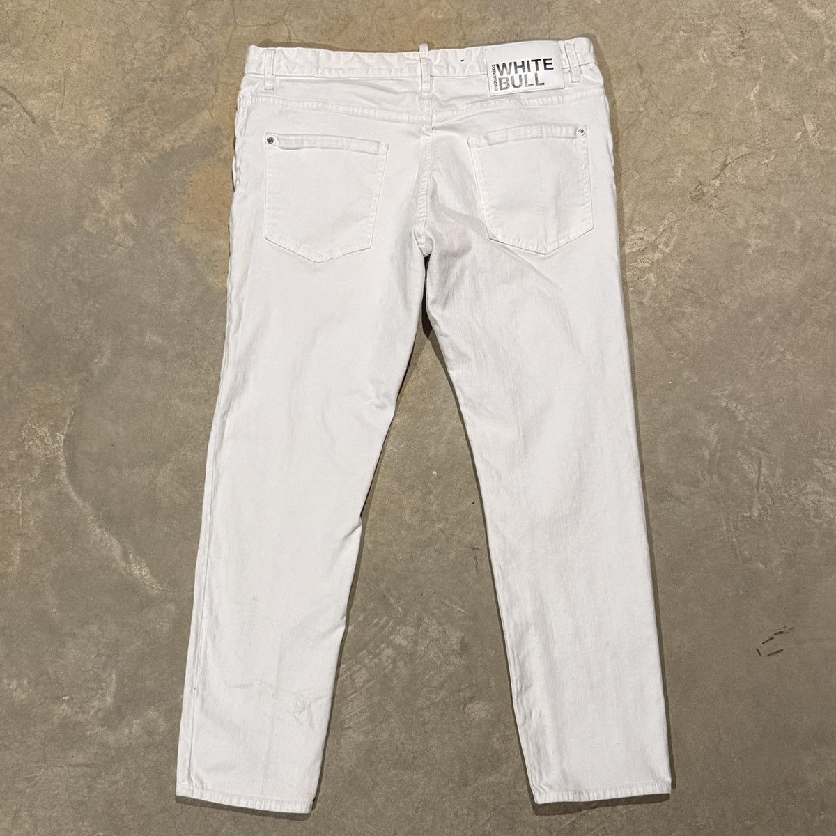 Dsquared2 Dsquared2 White Bull Cool Guy Logo Denim Jeans Size US 40 / EU 56 - 7 Thumbnail