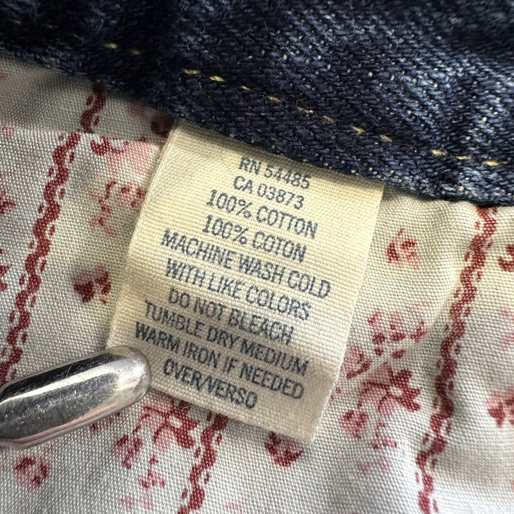 American Eagle Outfitters VINTAGE American Eagle Denim Skirt Mini Womens 8 Blue Distressed Hem 31x12 Y2K Size 30" / US 8 / IT 44 - 5 Thumbnail