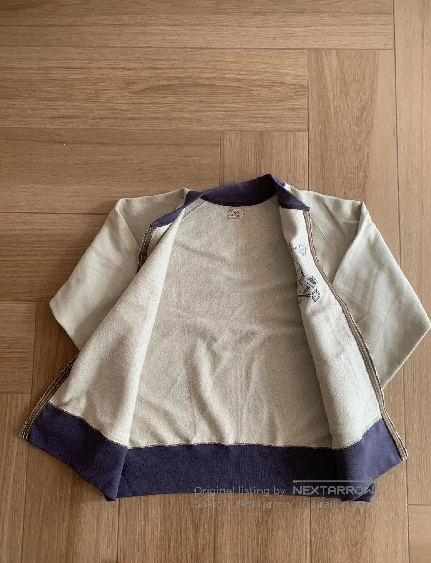 TOYS McCOY light beige zip. Size US L / EU 52-54 / 3 - 3 Thumbnail