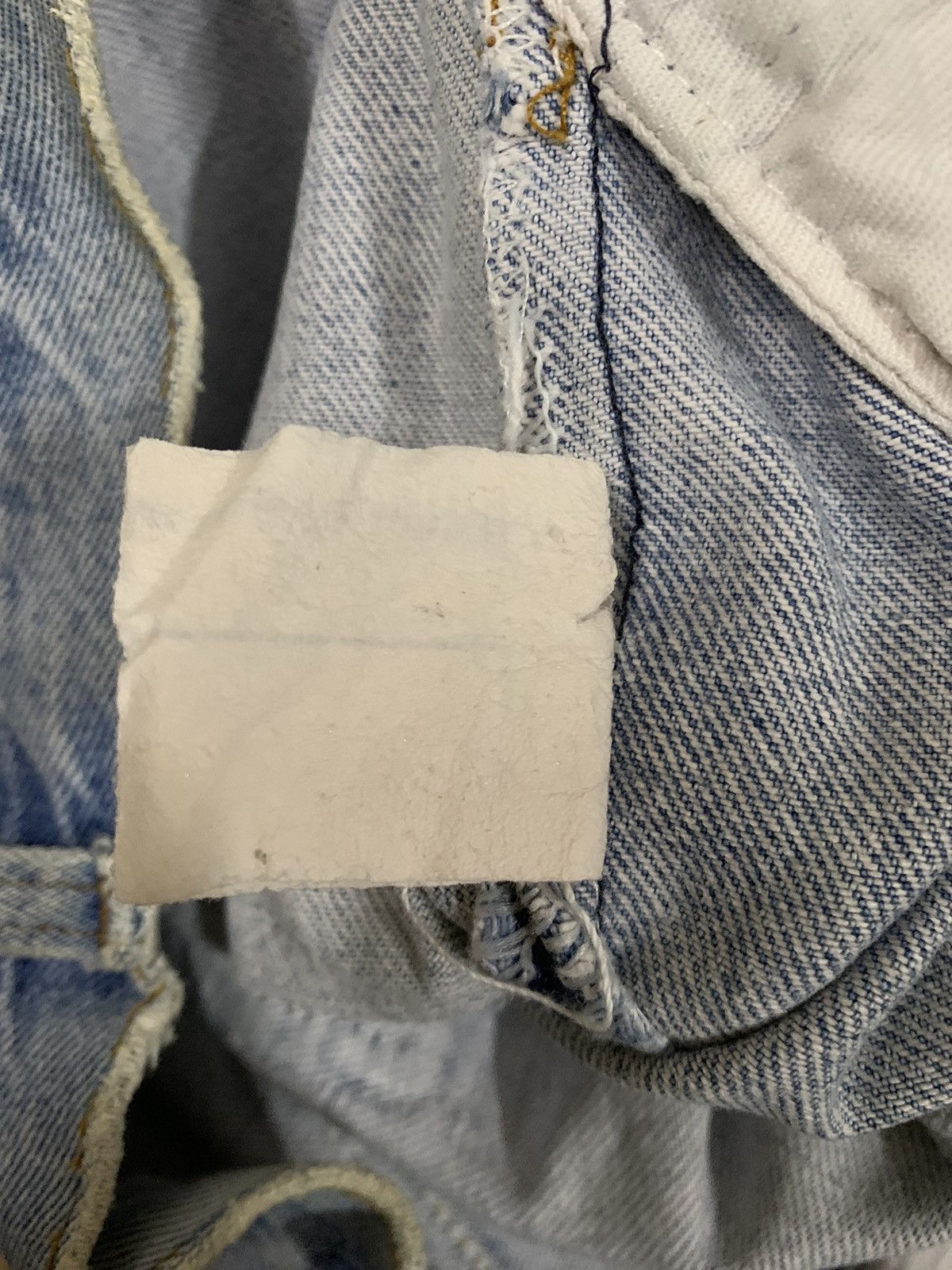 Levi's Vintage 80s Levis 501 Repaired Distressed Jeans Size 30x30 Size US 30 / EU 46 - 22 Thumbnail