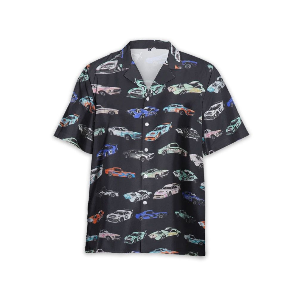 Designer Cars Racing Bowling Shirt Size US L / EU 52-54 / 3 - 2 Thumbnail