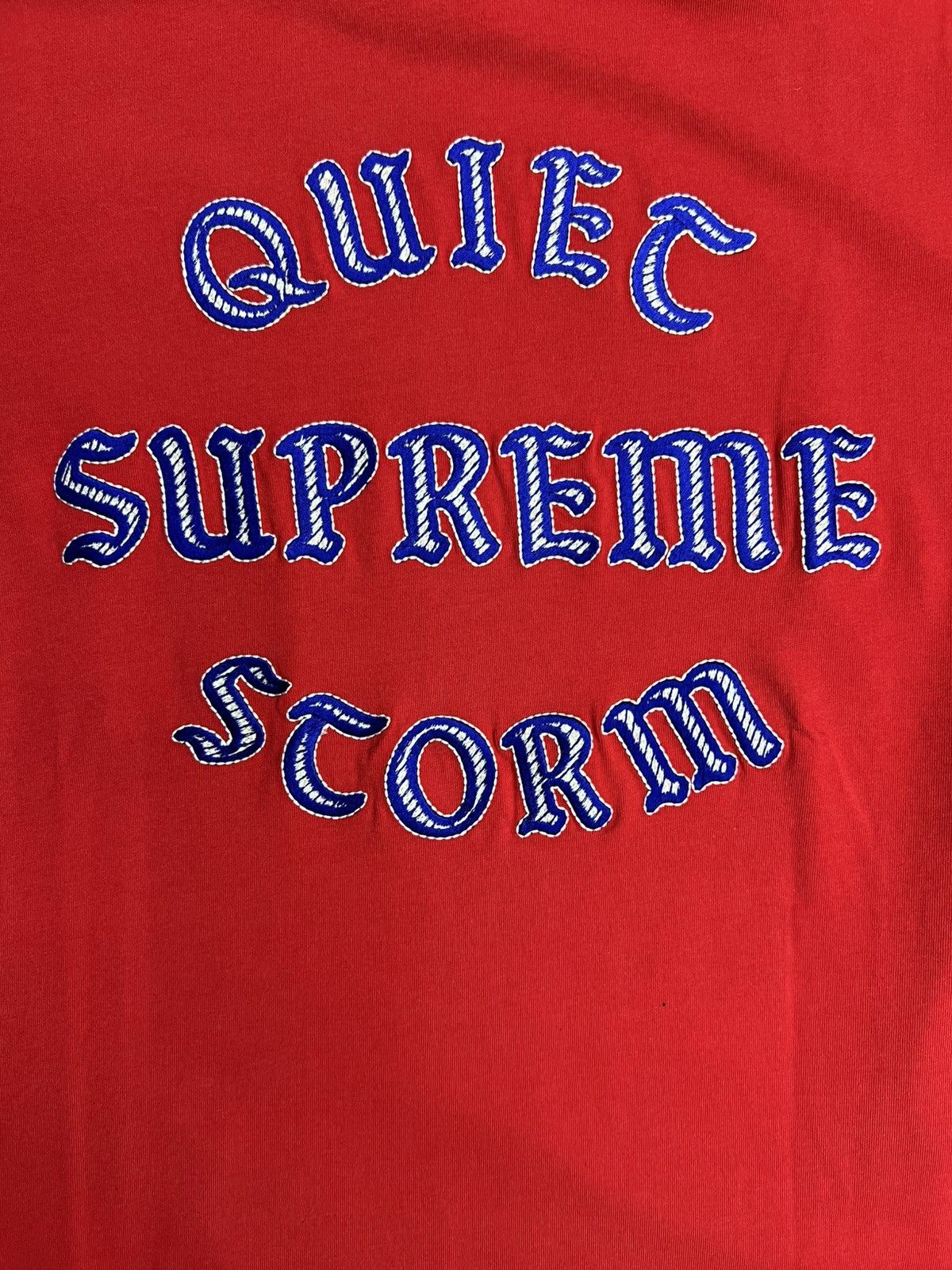 Supreme Supreme Quiet Storm T-Shirt Size US S / EU 44-46 / 1 - 2 Thumbnail