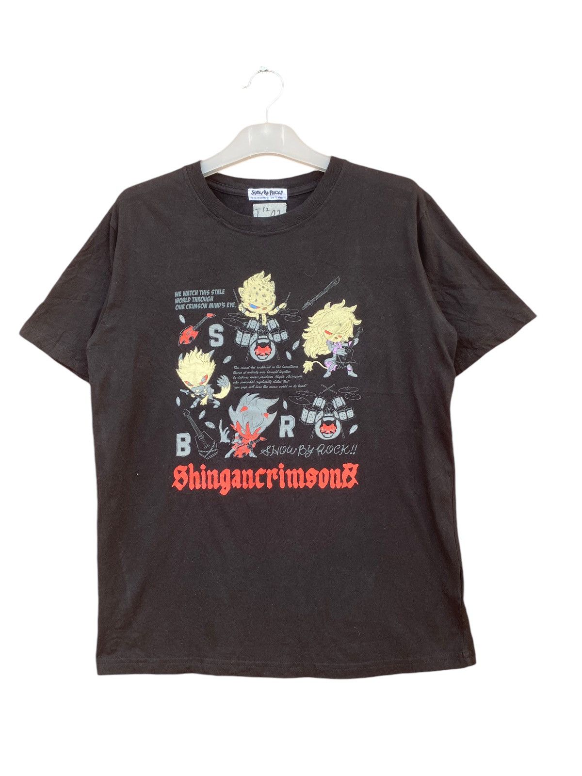 Vintage Shingan Crimeson Rock Tees