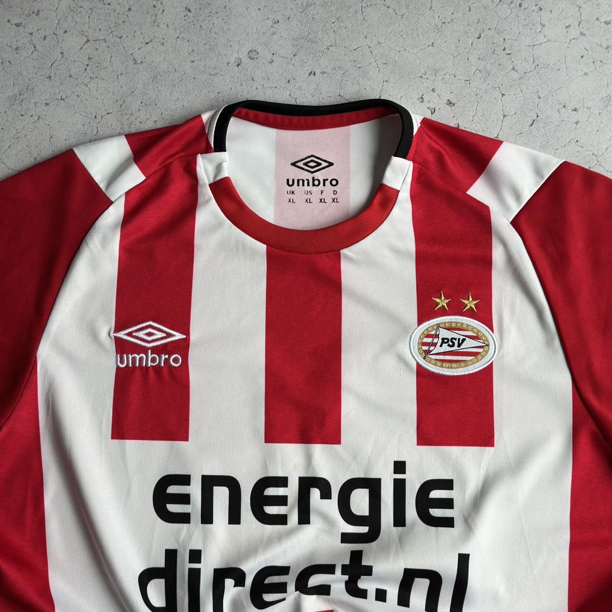 Umbro Guti #25 Umbro PSV Eindhoven 2018/19 Soccer Jersey Blokecore Size US XL / EU 56 / 4 - 3 Thumbnail