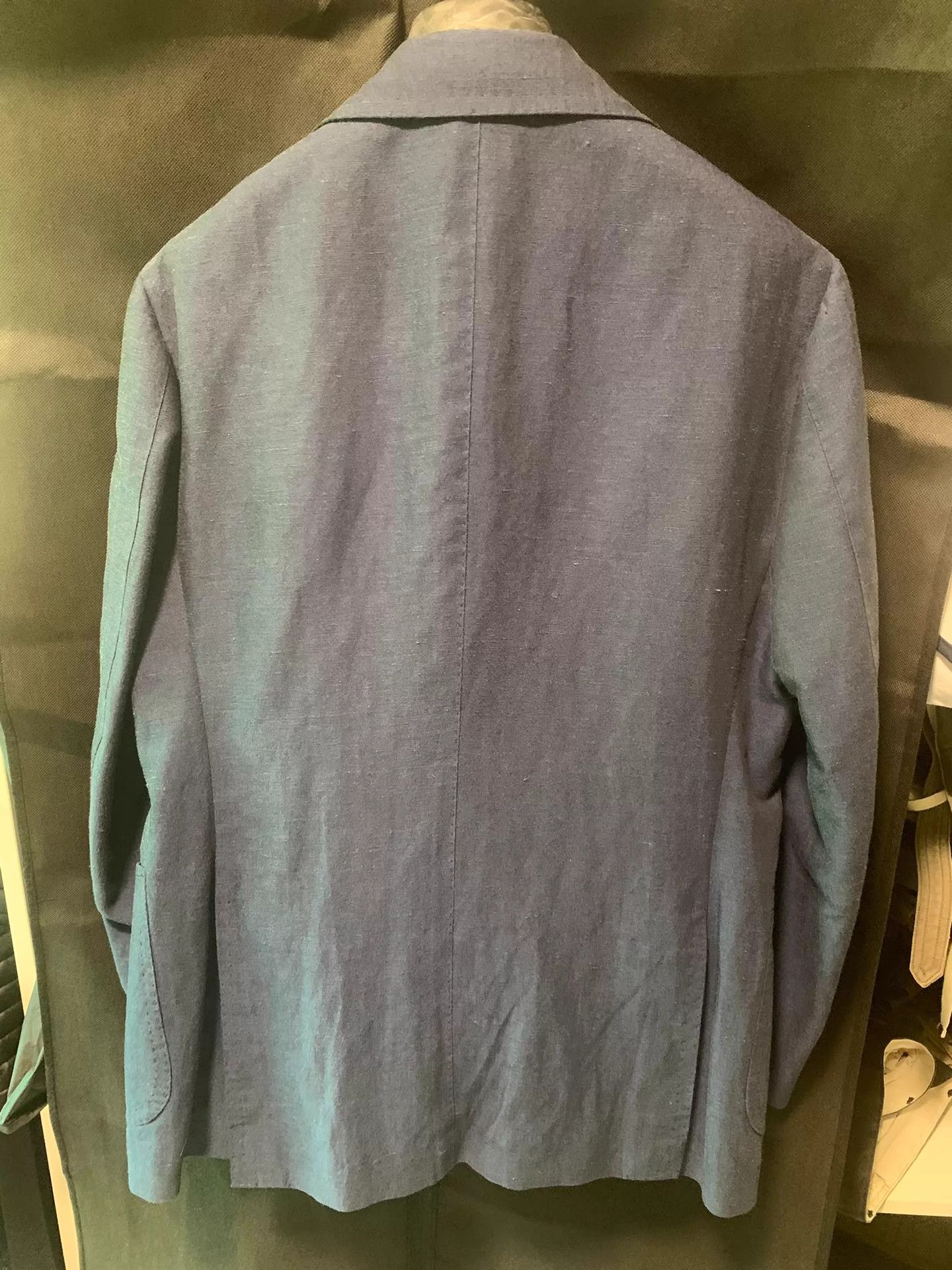 Stile Latino stile latino Napoli suit 46 56/44 Wool Linen Casual Mint Size 46R - 5 Thumbnail