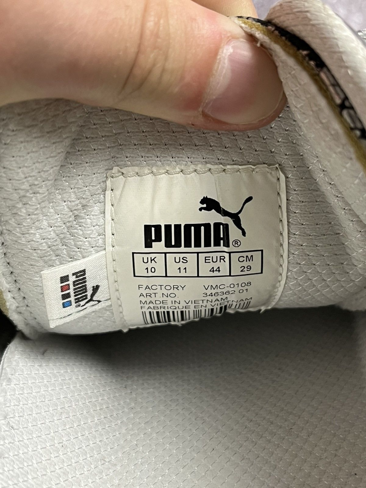 Maison MIHARA YASUHIRO × Puma Puma Mihara Yasuhiro MY9 Vintage Sneakers Size US 11 / EU 44 - 16 Thumbnail