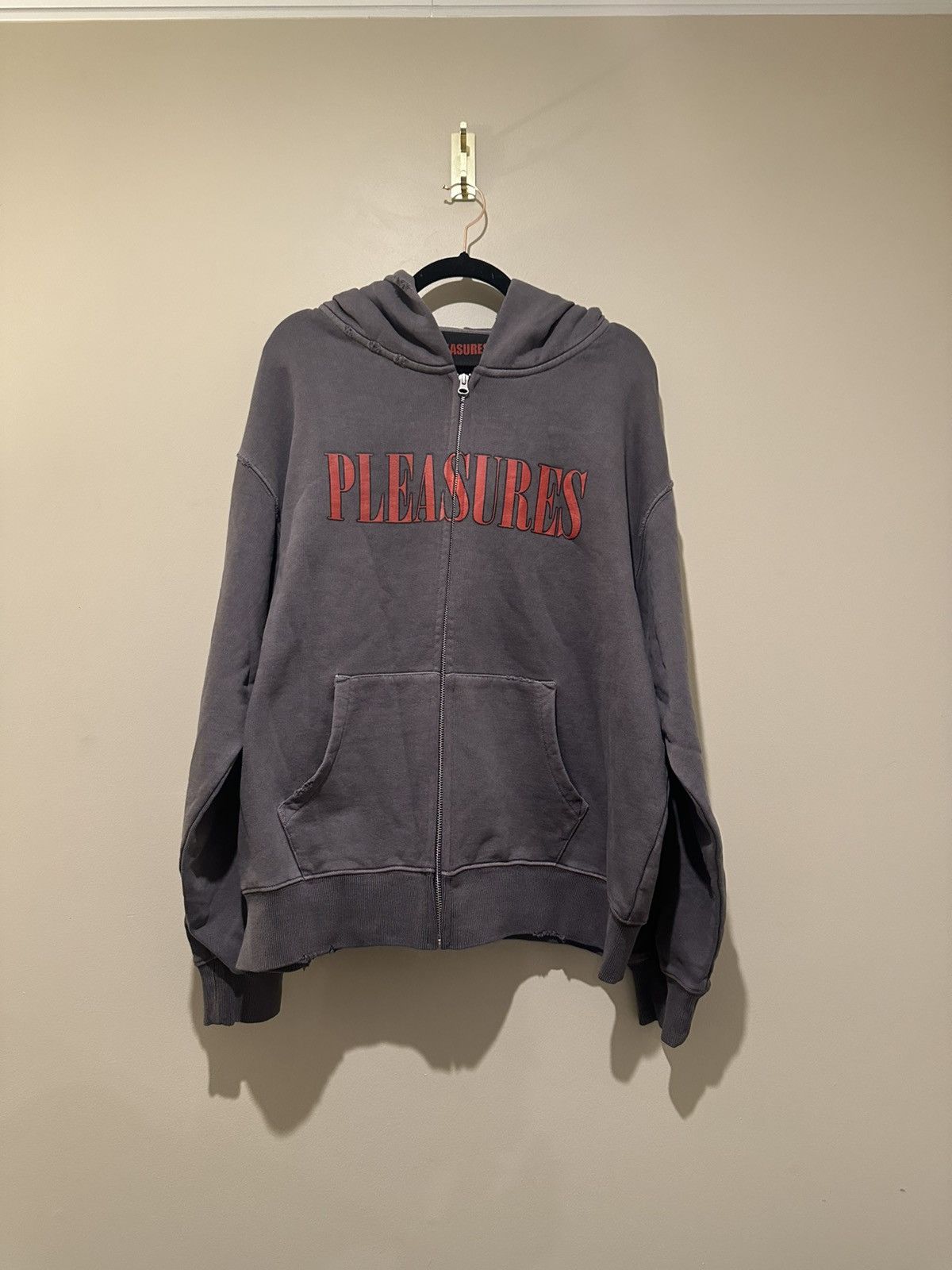 Pleasures Pleasures Onyx Zip Up Hoodie Size US L / EU 52-54 / 3 - 1 Thumbnail