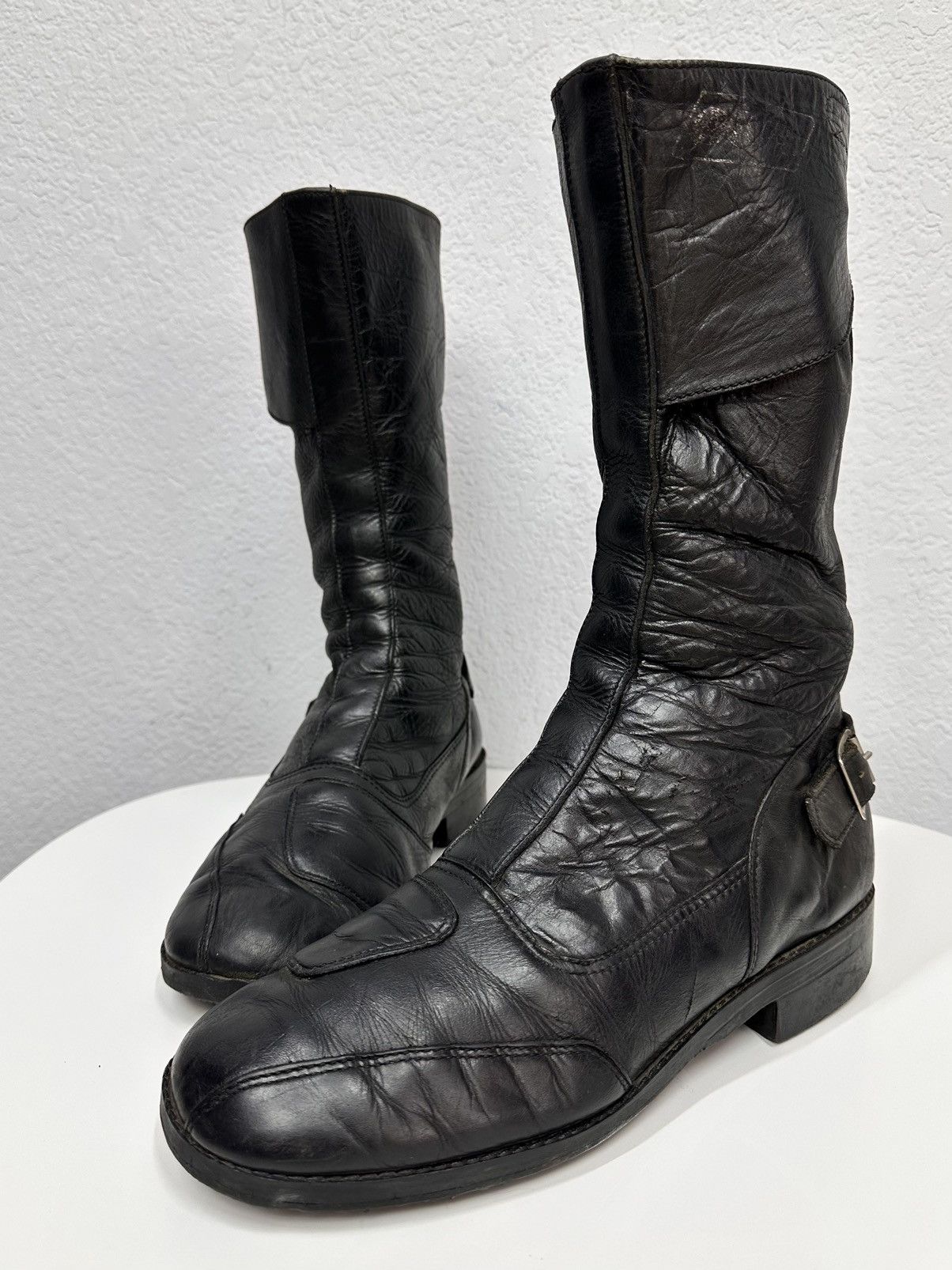 Other Vintage Leather Hight Boots Avant Garde Guidi As 98 style Size US 9 / EU 42 - 3 Thumbnail