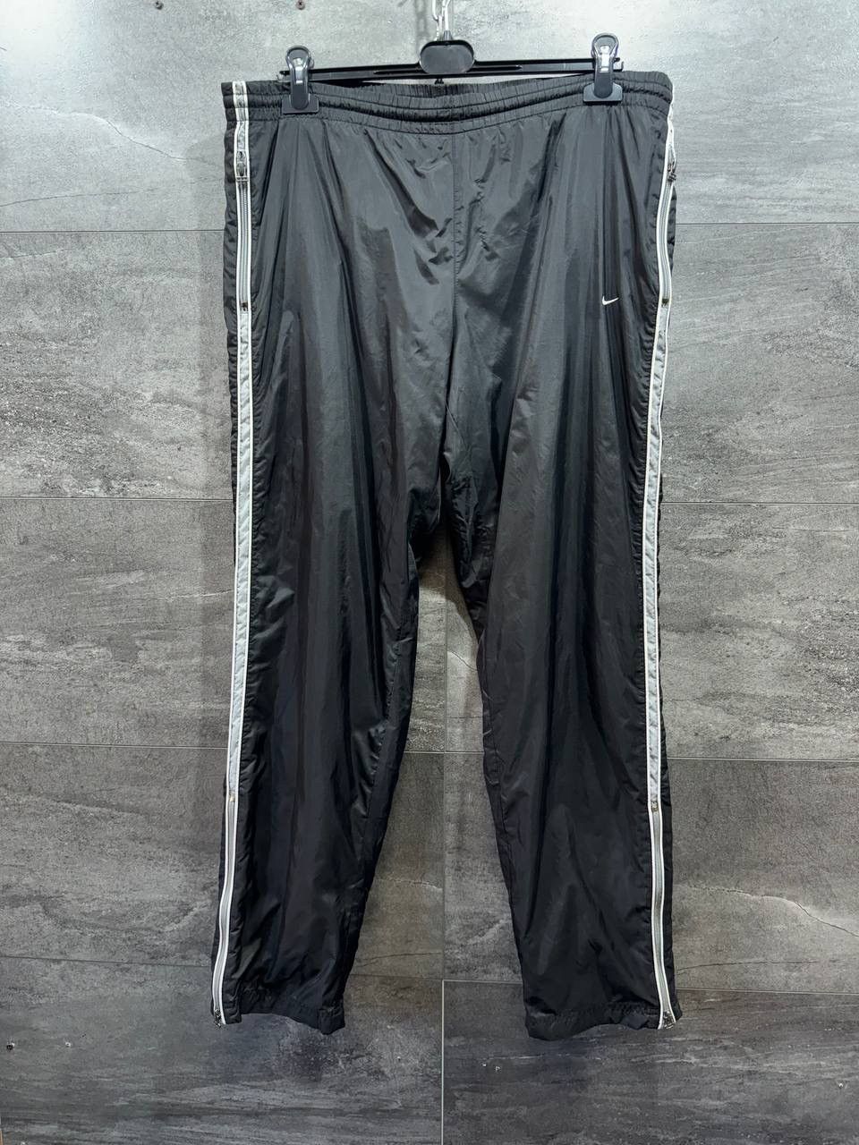 Vintage Nike Track Pants Baggy Swoosh Rare Drill