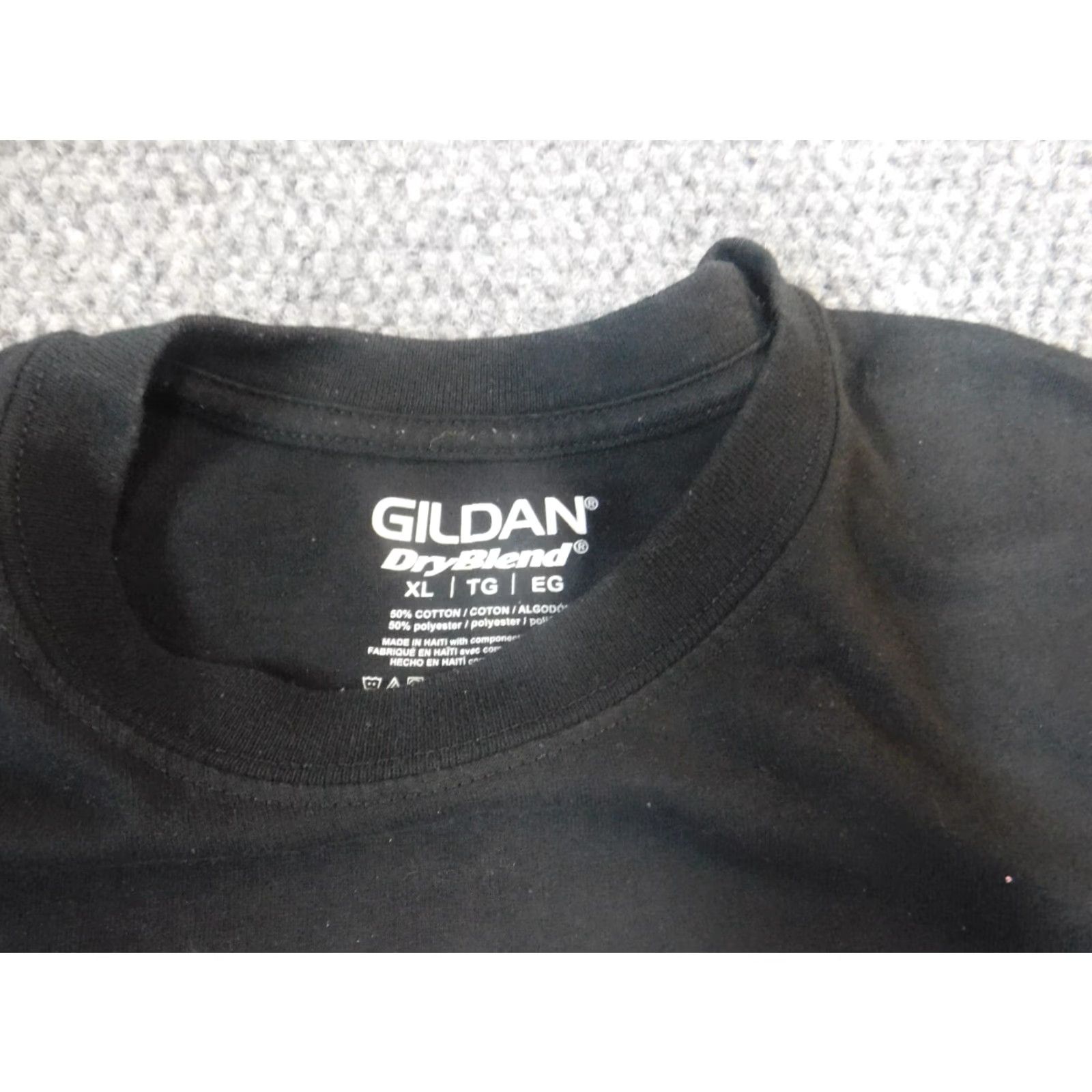 Gildan Gildan Pitbull Mens T Shirt XL Black Cotton Short Sleeve Crew Neck Logo 90s University Mens Regular Relaxed Clothing Size US XL / EU 56 / 4 - 7 Thumbnail