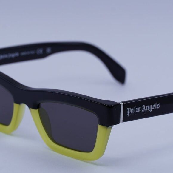 Palm Angels Palm Angels PERI108 MELROSE 1807 Sunglasses Black Cat Eye Size ONE SIZE - 3 Thumbnail