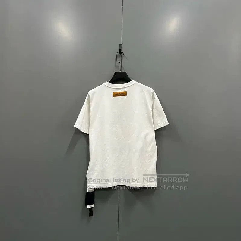 Louis Vuitton Louis Vuitton Summer White Cotton Short Sleeve T-Shirt . Size US M / EU 48-50 / 2 - 3 Thumbnail