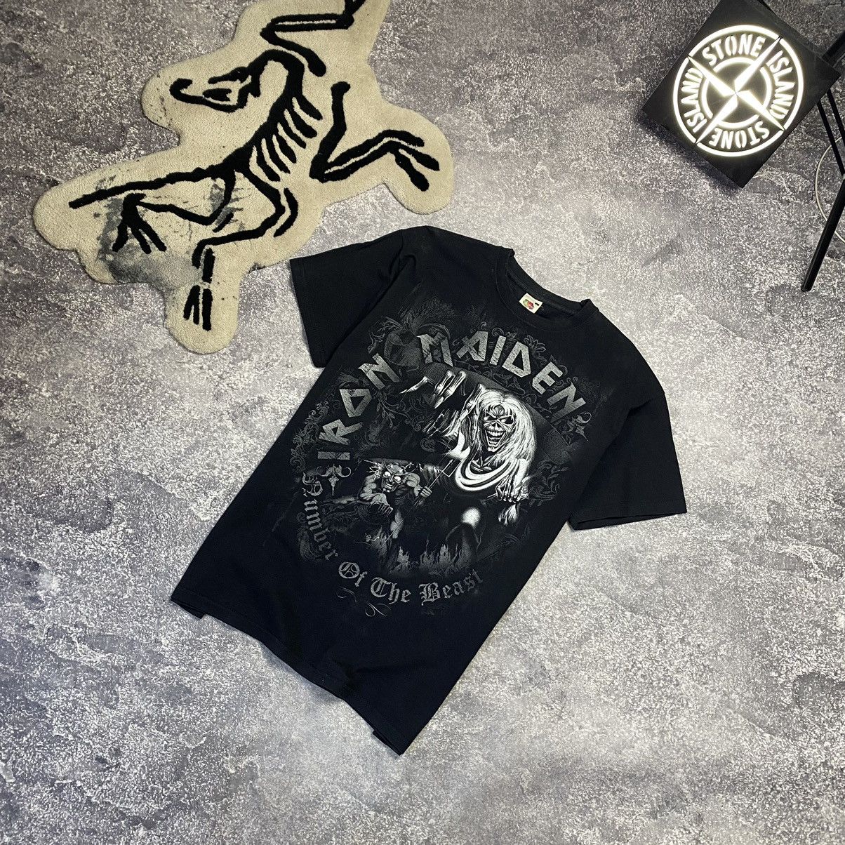 Band Tees Vintage Iron Maiden 2013 Number Of the beast band tee Size US L / EU 52-54 / 3 - 2 Thumbnail