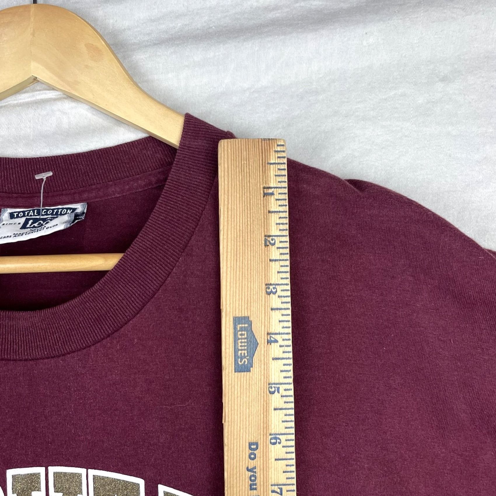 Lee VINTAGE Harvard University Shirt Mens XL Purple Lee Made In USA Tee Size US XL / EU 56 / 4 - 7 Thumbnail