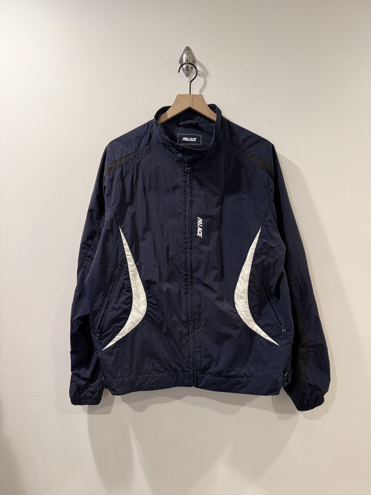 Palace Palace Moto Shell Jacket Navy Size US M / EU 48-50 / 2 - 2 Thumbnail