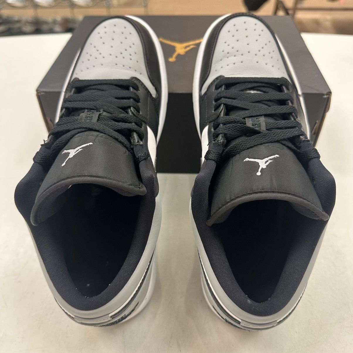 Jordan Brand Size 10.5 - Jordan 1 Low Shadow Toe - 553558-053 Size US 10.5 / EU 43-44 - 3 Thumbnail