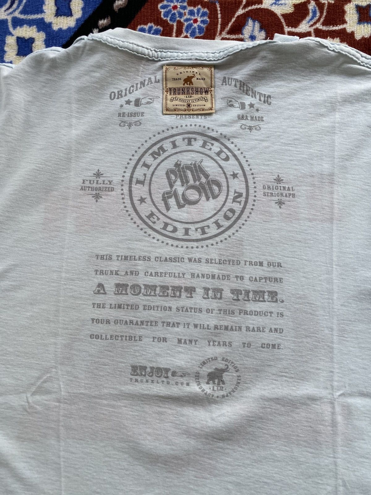 Band Tees Pink Floyd Limited Edition Tshirt Trunk Ltd Size US M / EU 48-50 / 2 - 6 Thumbnail