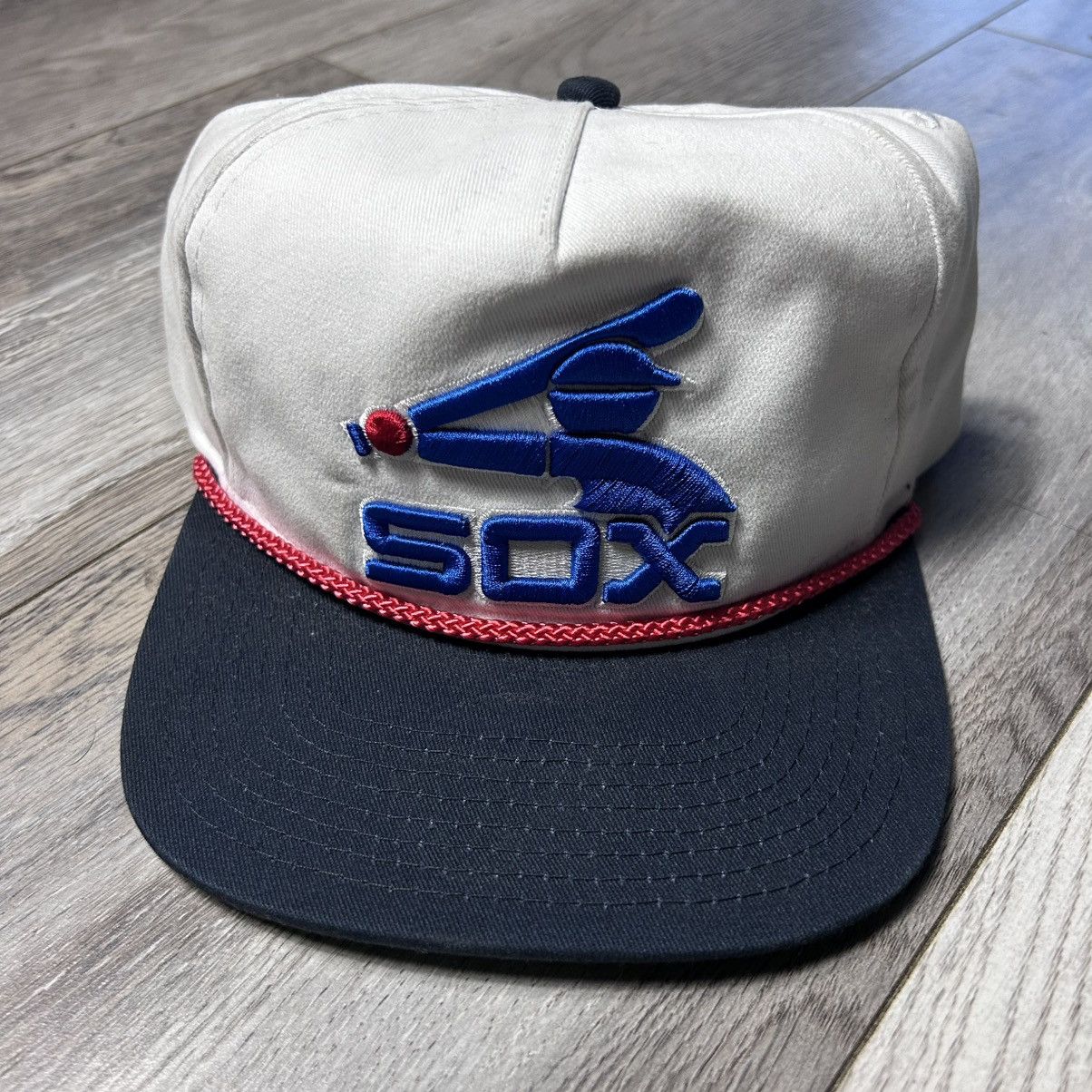 MLB Chicago White Sox 2-Tone Rope Snapback Navy Retro MLB Hat Size ONE SIZE - 1 Thumbnail