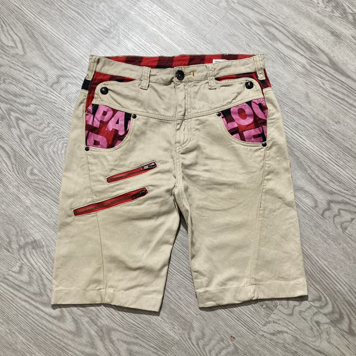 If Six Was Nine 2000s Japanese Brand Biker Shortpants Punk Lgb Style Size US 29 - 1 Thumbnail