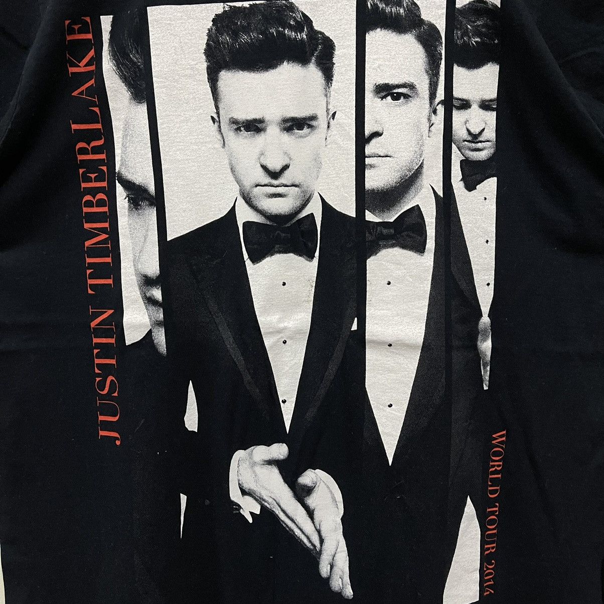 Band Tees Justin Timberlake Tour 2014 Tshirt Size US M / EU 48-50 / 2 - 3 Thumbnail