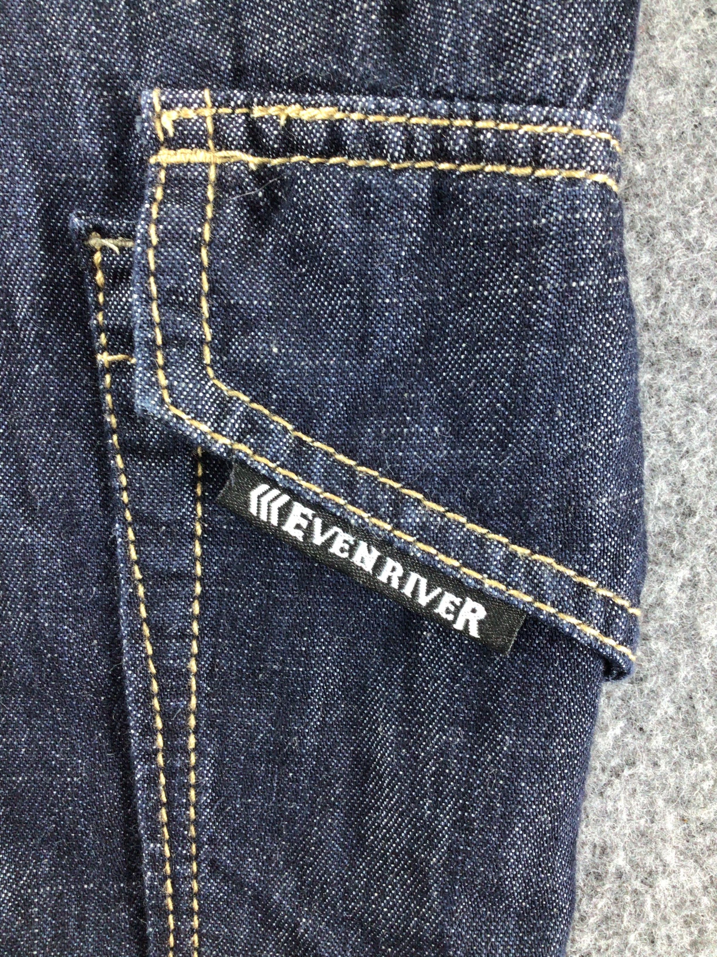 Japanese Brand Evenriver Denim Multi Pocket Denim Cargo Pant-J187 Size US 32 / EU 48 - 6 Thumbnail