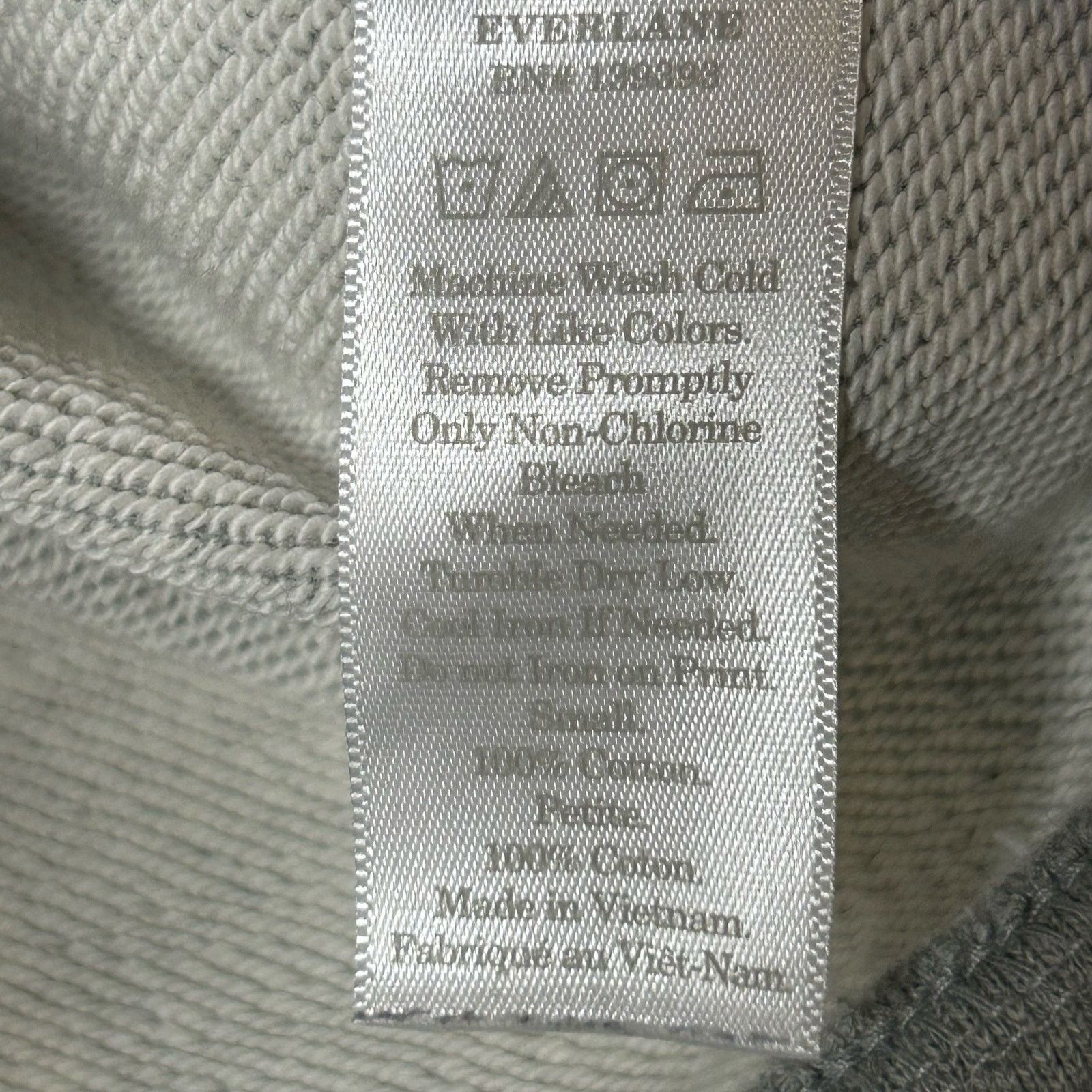 Everlane Everlane Sweatshirt 100% Human 100% Cotton Hooded Size S Size S / US 4 / IT 40 - 6 Thumbnail