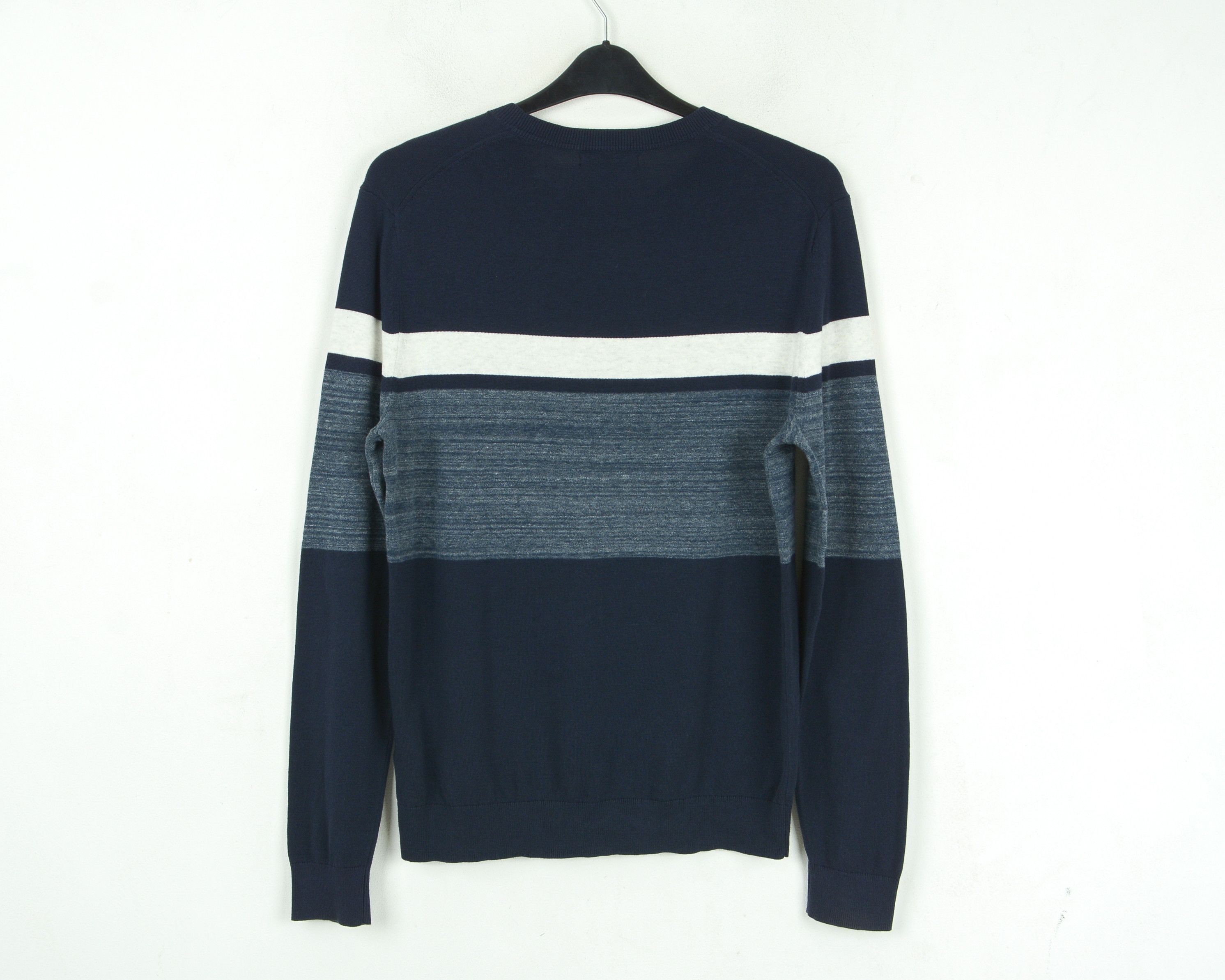 Banana Republic Sweater M Striped Crew Neck Thin Knit Pullover Jumper Casual Size US M / EU 48-50 / 2 - 3 Thumbnail