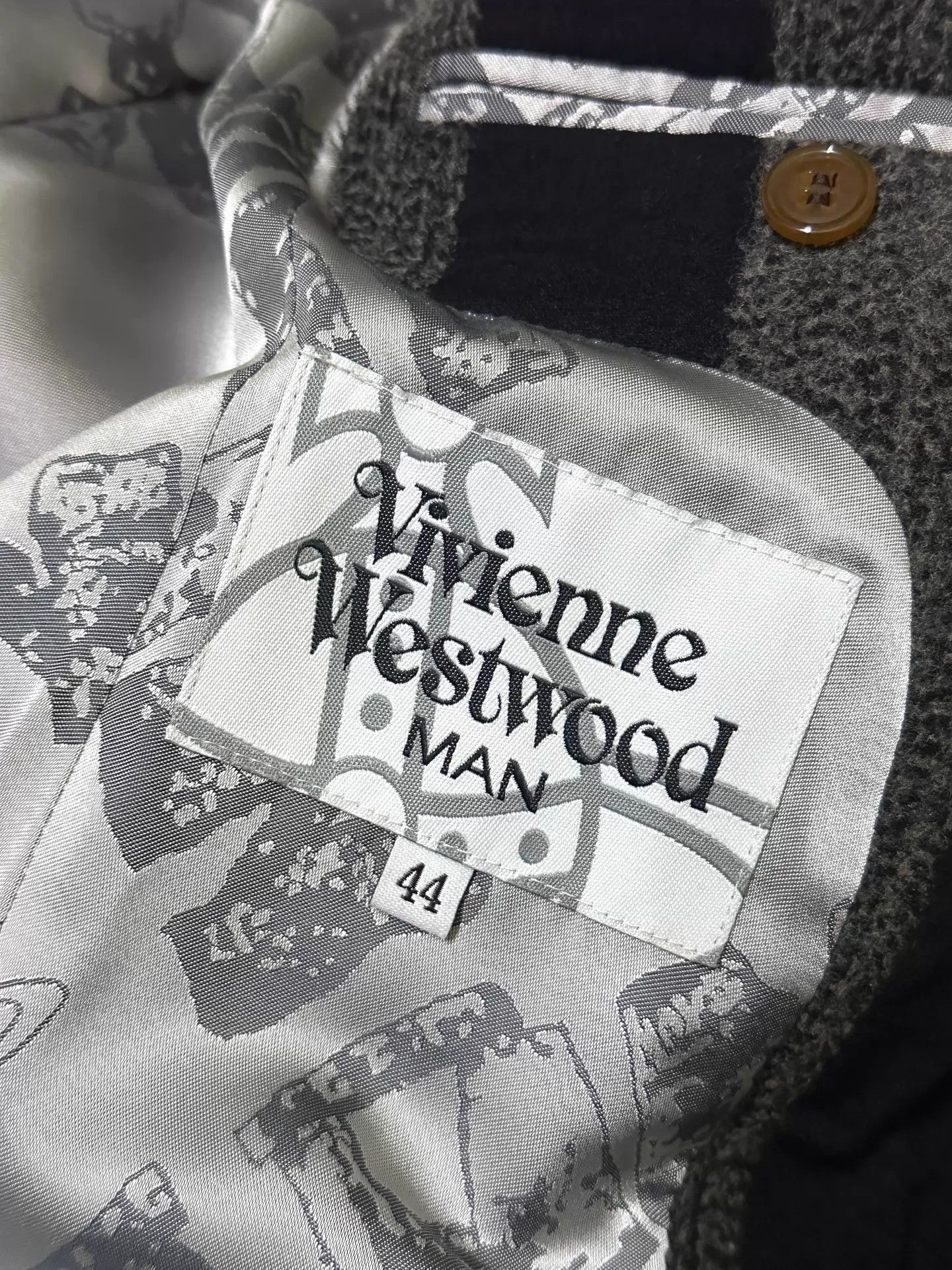 Vivienne Westwood Vivienne Westwood 1990s Striped Chesterfield Coat 44 Size US S / EU 44-46 / 1 - 6 Thumbnail