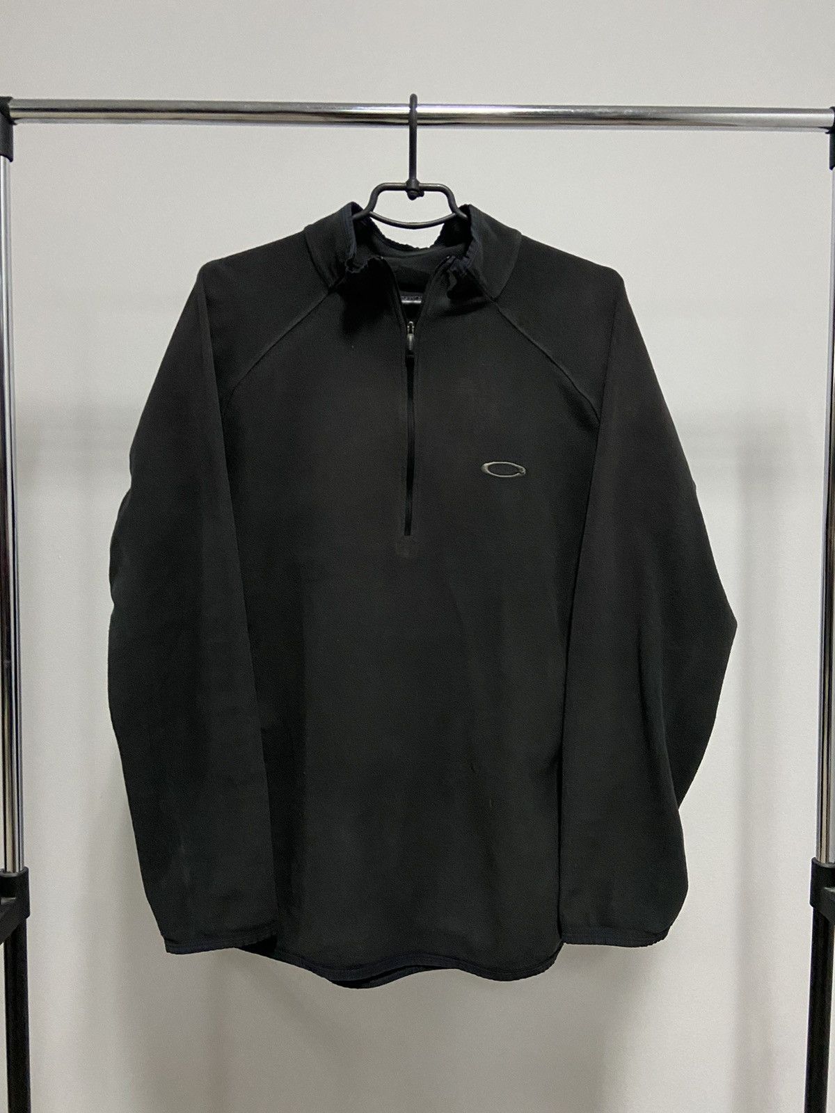 Oakley × Vintage Oakley big Logo pocket Vintage zip fleece Sweatshirt Size US XL / EU 56 / 4 - 1 Thumbnail