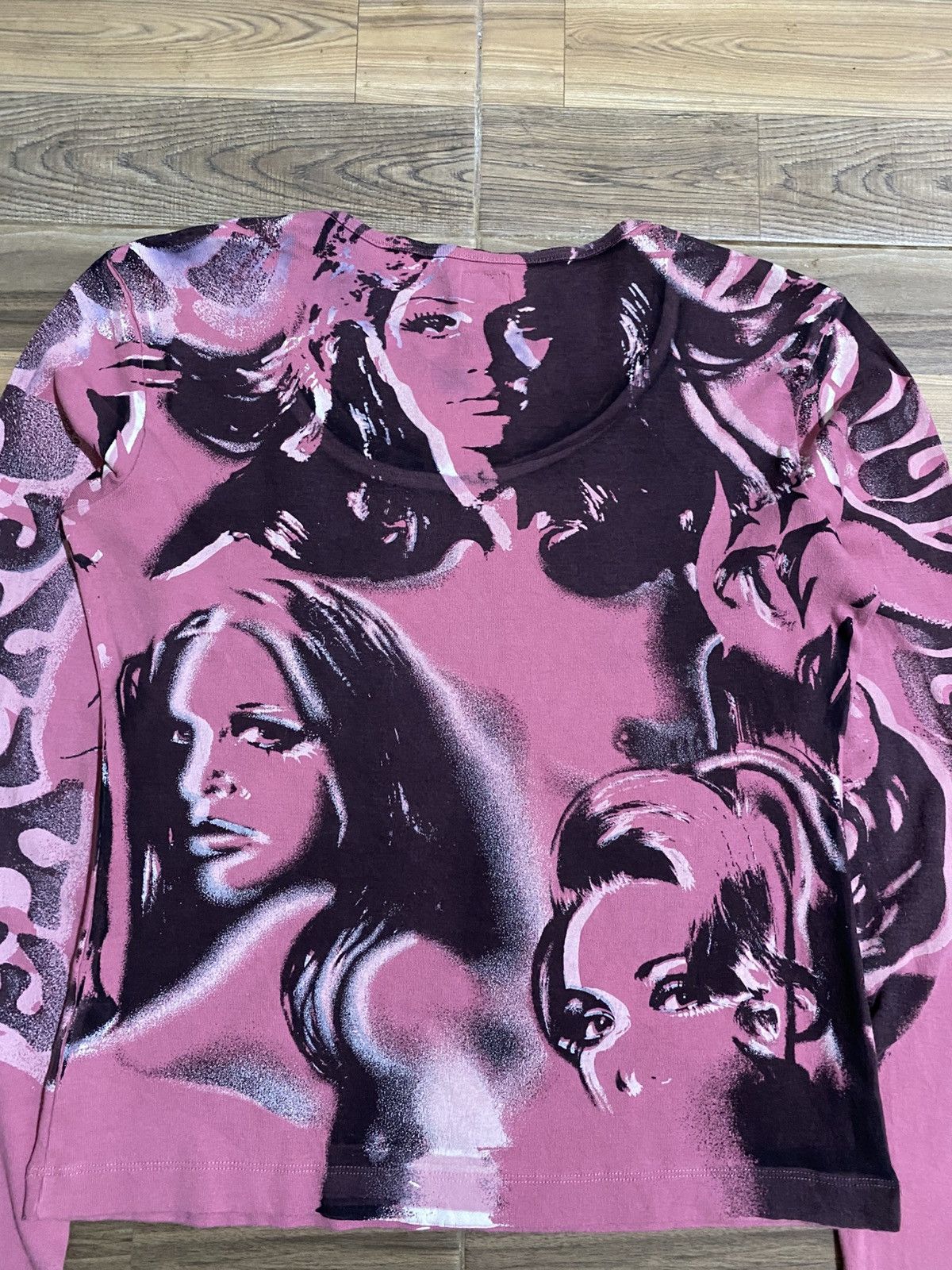 Miss Sixty Y2K MISS SIXTY LONG SLEEVE WOMEN PRINT Size L / US 10 / IT 46 - 10 Thumbnail