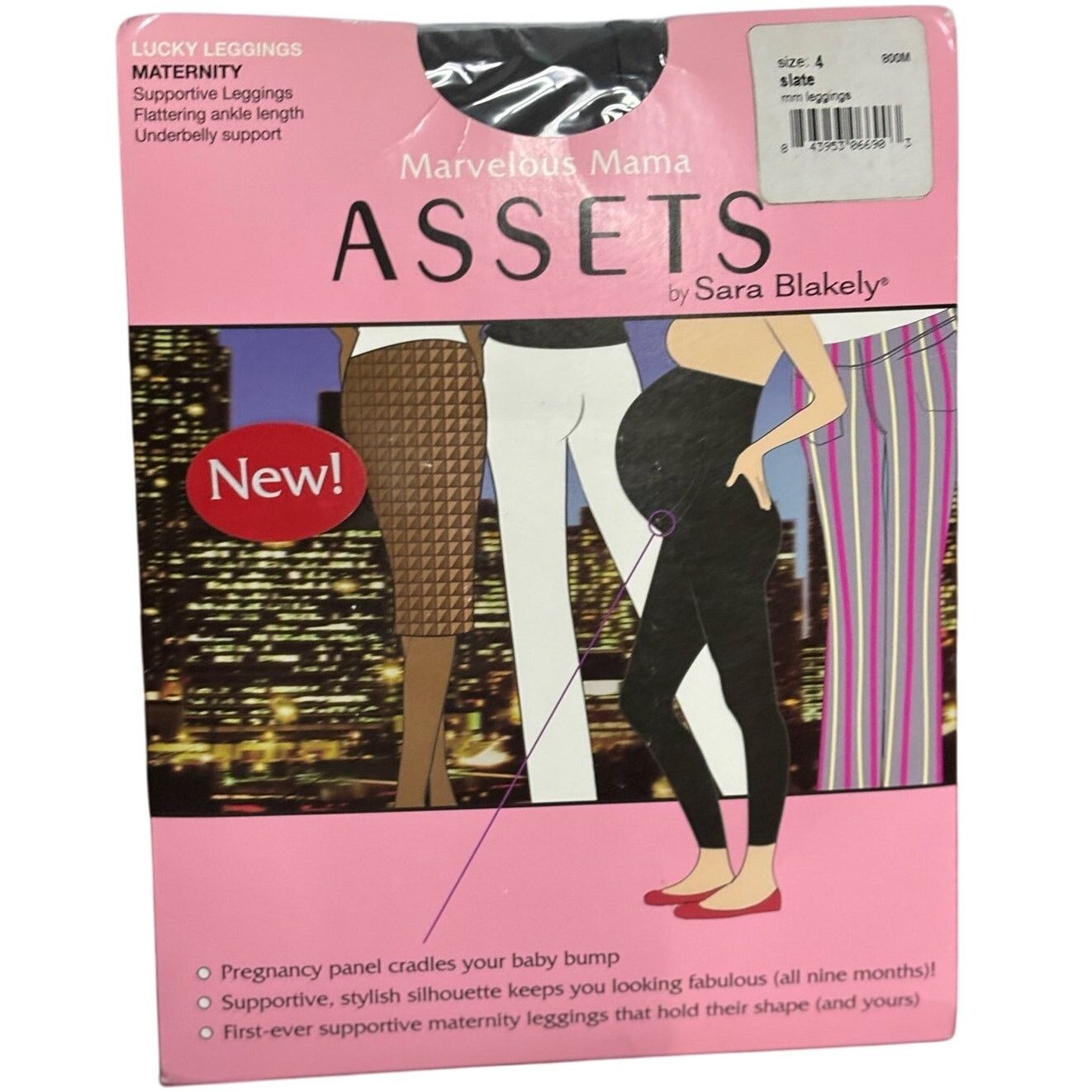 Other Marvelous Mama Maternity Lucky Leggings Slate Size 4 Size ONE SIZE - 1 Thumbnail