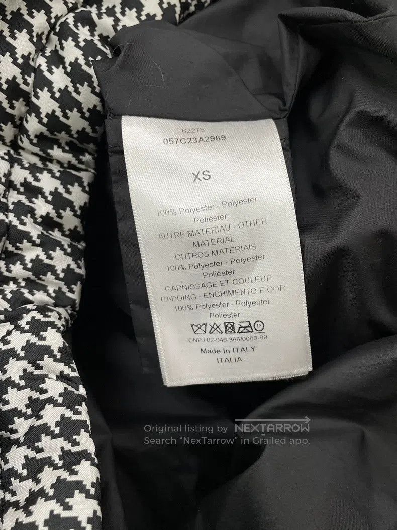 Dior Dior Black and white checkered hooded cotton jacket Size XS / US 0-2 / IT 36-38 - 6 Thumbnail
