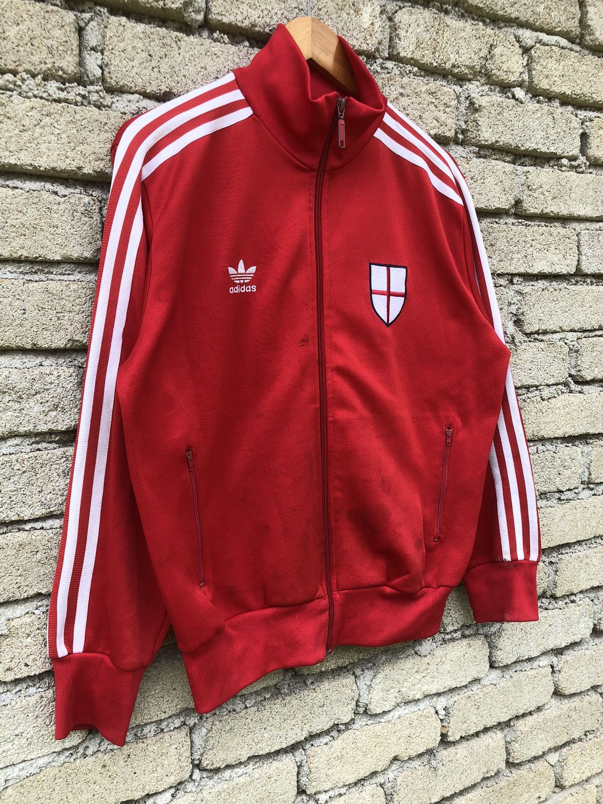 Adidas × Japanese Brand × Vintage RARE Vintage Adidas FIFA England Fullzipper Tracktop Size US L / EU 52-54 / 3 - 2 Thumbnail