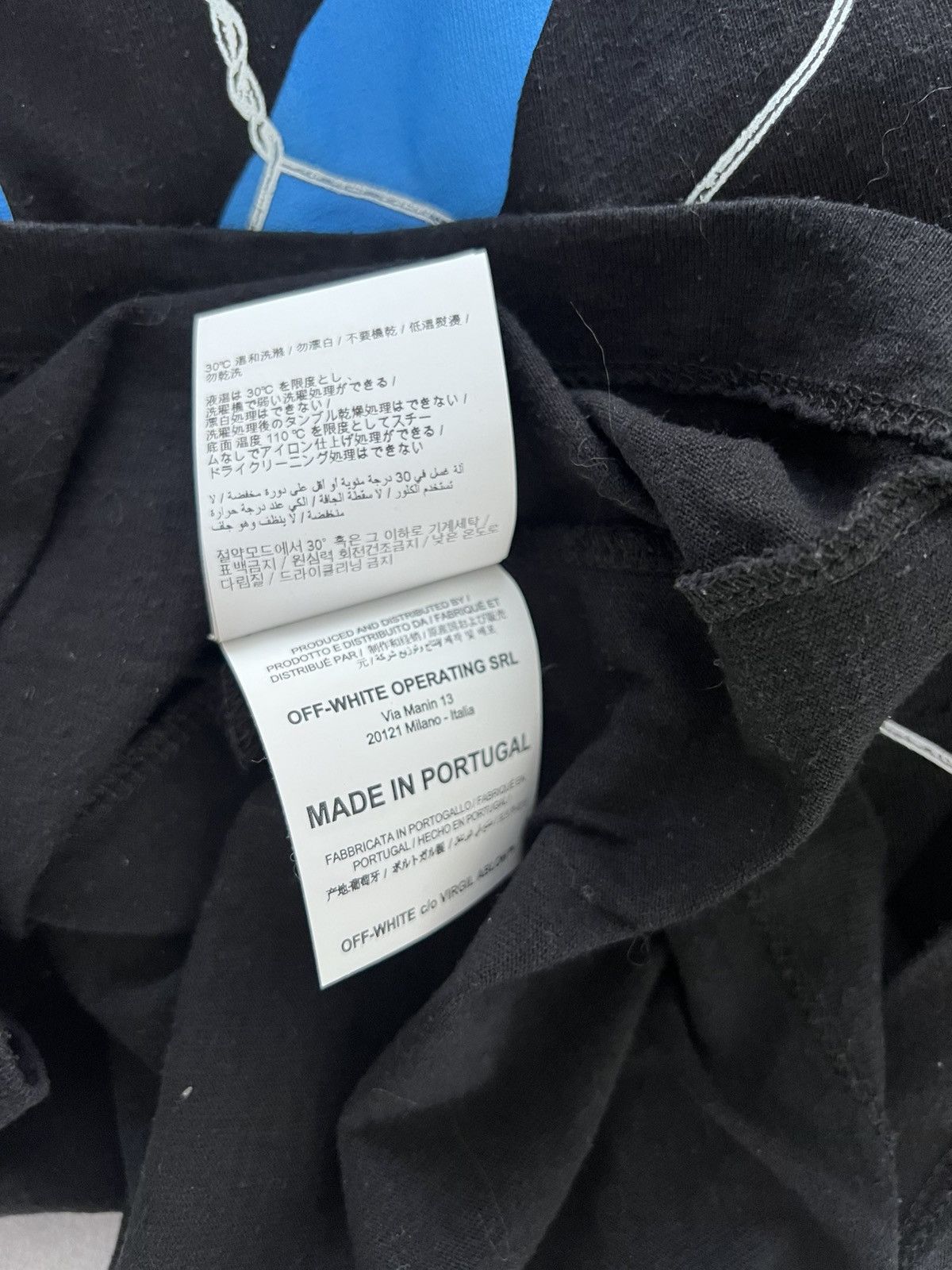 Off-White Off - White Fence Arrow Long Sleeve T-Shirt size XL Size US XL / EU 56 / 4 - 4 Thumbnail
