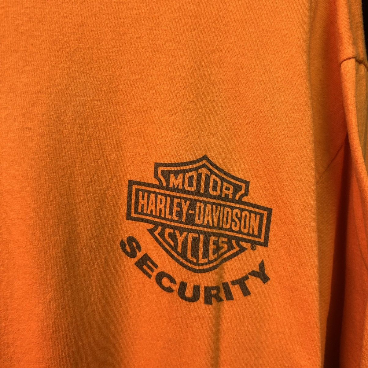 Harley Davidson Vintage Harley Davidson Security 2000’s big logo band tee Size US XL / EU 56 / 4 - 3 Thumbnail