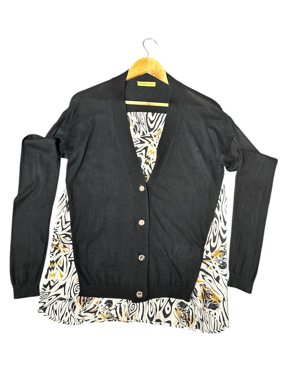 Versace Versace silk cardigan Size M / US 6-8 / IT 42-44 - 5 Thumbnail