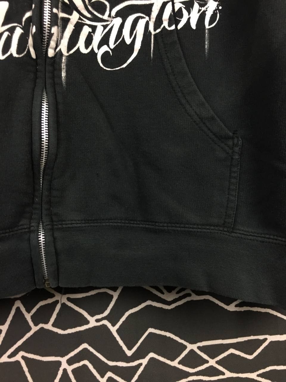 Vintage Hart & Huntington Cholo Script Tattoo Art Full Zip Hoodie Size US M / EU 48-50 / 2 - 5 Thumbnail