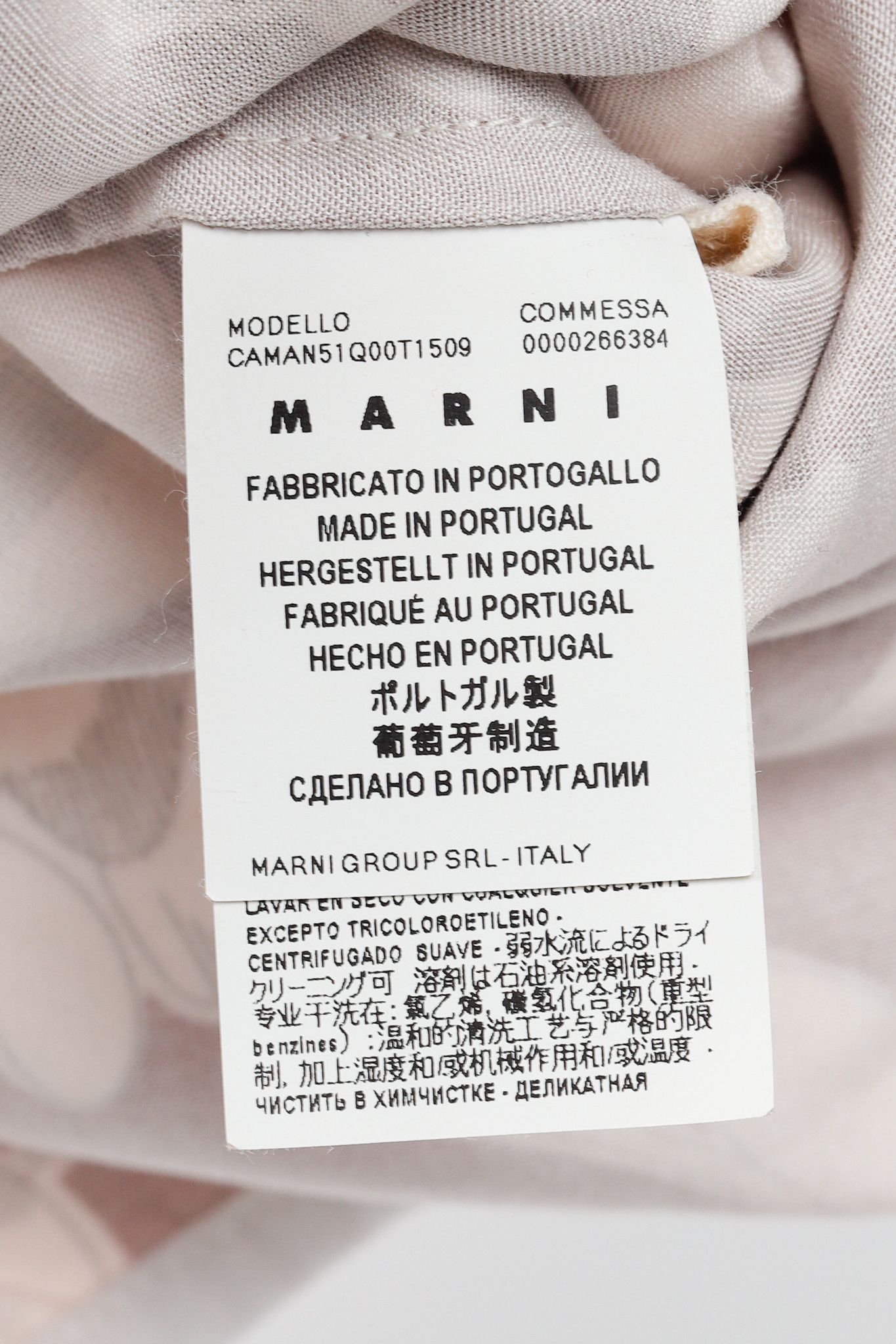 Marni Marni Mauve Cotton & Silk Floral-Print Asymmetrical Top Size XS / US 0-2 / IT 36-38 - 8 Thumbnail