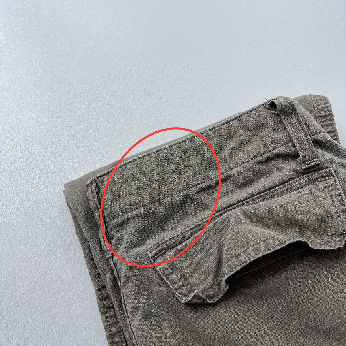 Carhartt Wip Carhartt WIP W’ Regular Cargo Baggy Pants Washed Olive Y2K Size US 27 - 12 Thumbnail