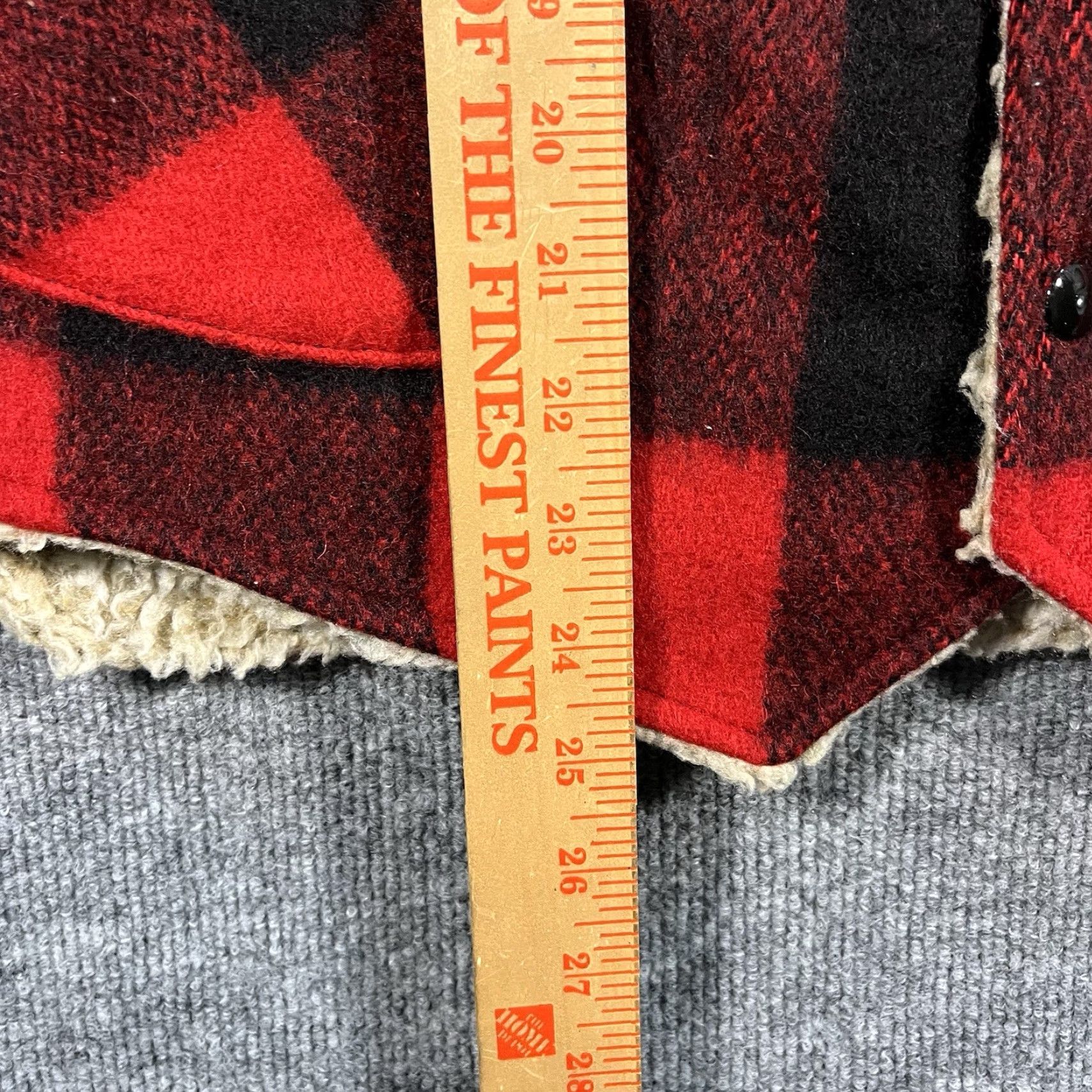 Vintage VINTAGE Woolrich Vest Main Selling Point Wool Vest Adult L Red Plaid Wool Lined USA Made - Outdoor Mens L Size US L / EU 52-54 / 3 - 8 Thumbnail