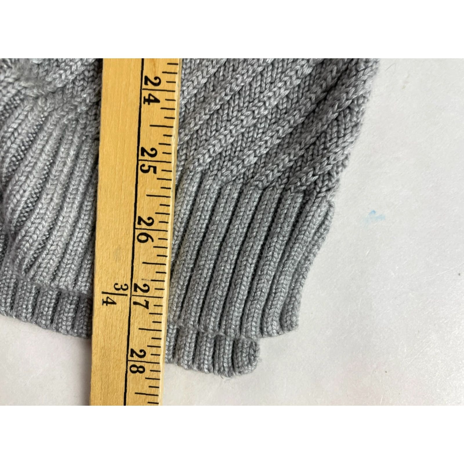 Calvin Klein Calvin Klein Sweater Women's Large Gray Pullover Cowl neck Knit, Regular, Size L, Acrylic, Solid, Knit, Pullover, Women, 0-0, Free Return Size L / US 10 / IT 46 - 5 Thumbnail