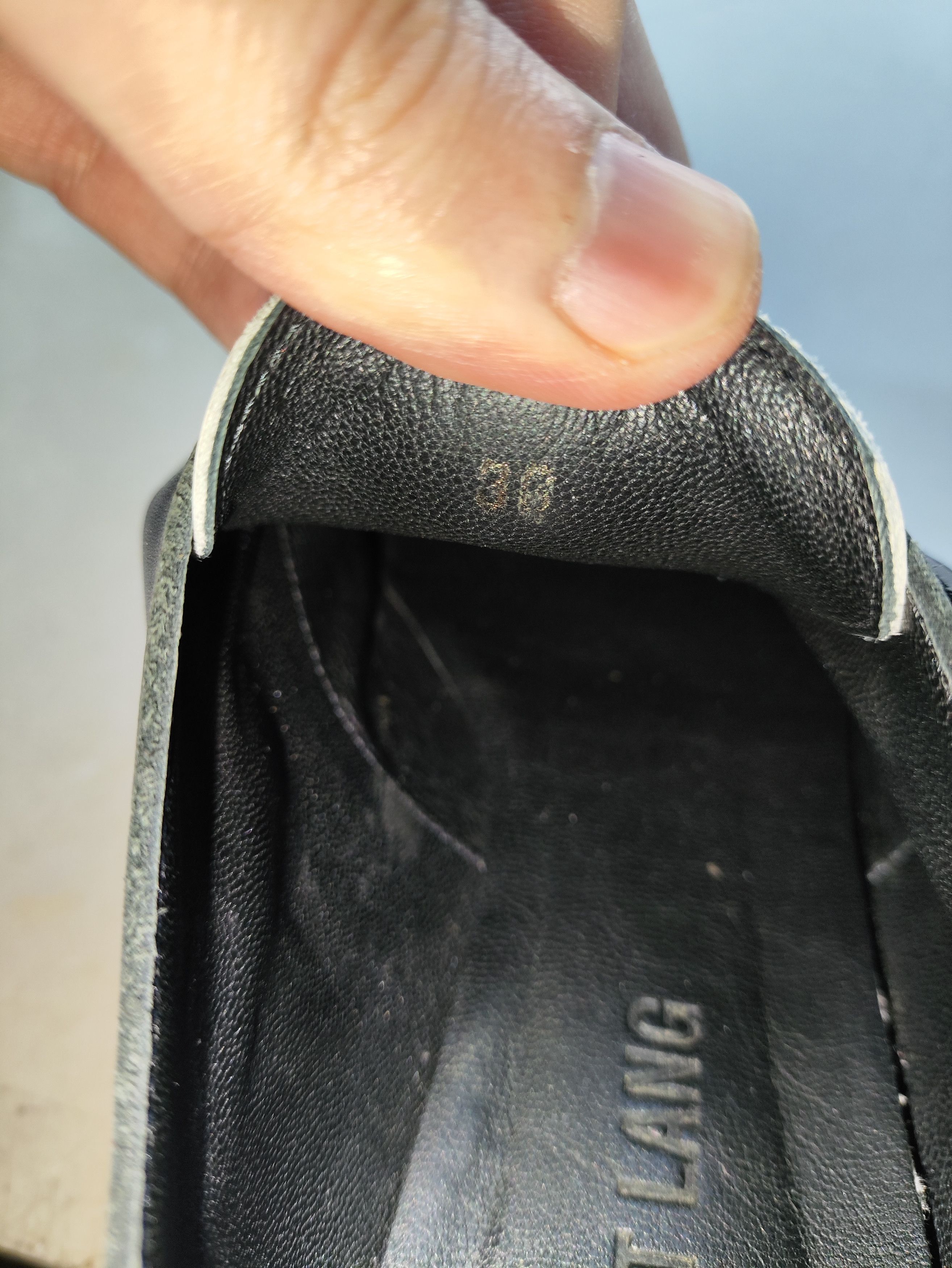 Helmut Lang leather creeper flats Size US 6 / IT 36 - 6 Thumbnail