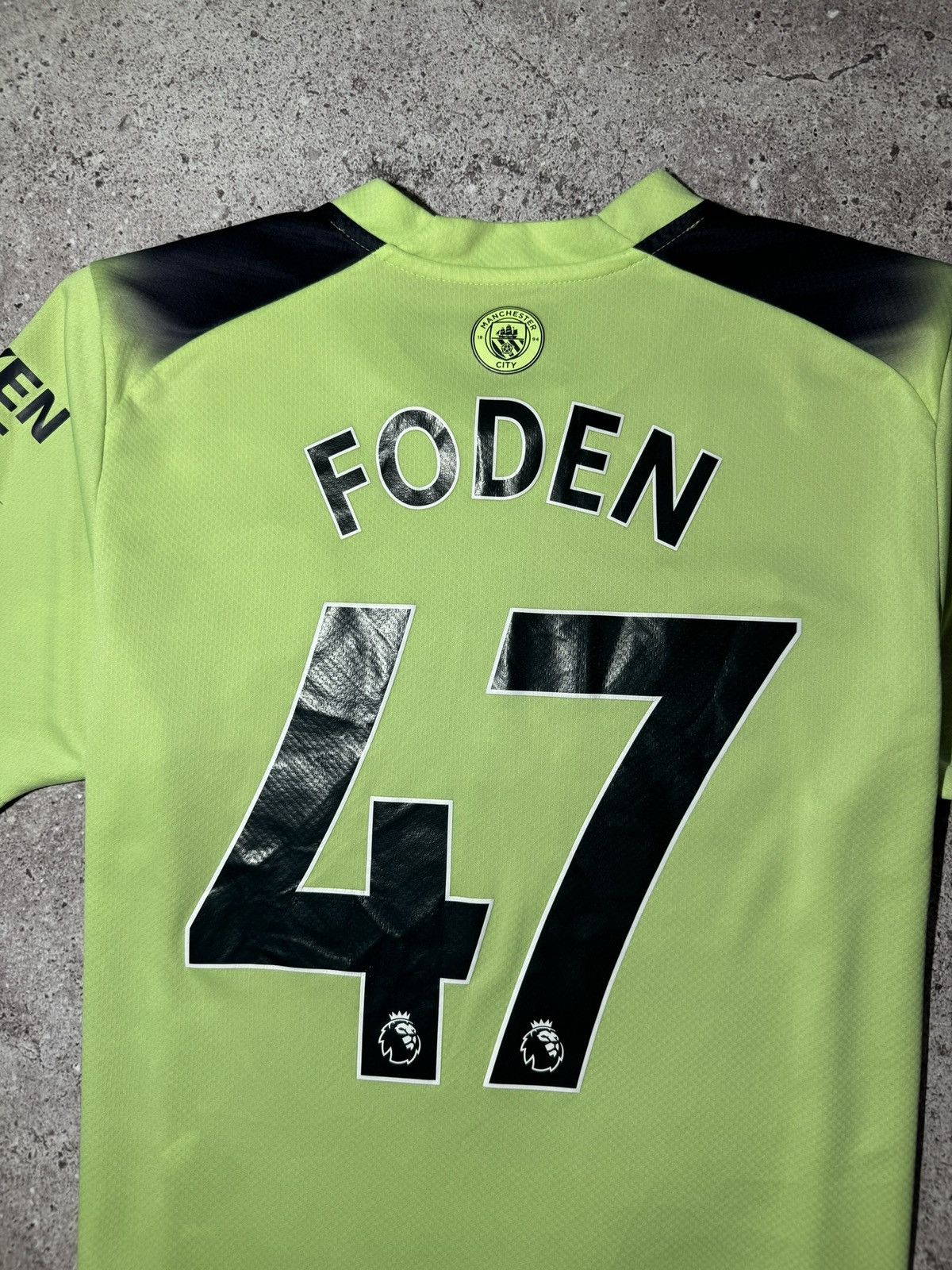 Puma Manchester City Shirt 21/22 Foden Football Jersey T-shirt Size US M / EU 48-50 / 2 - 4 Thumbnail