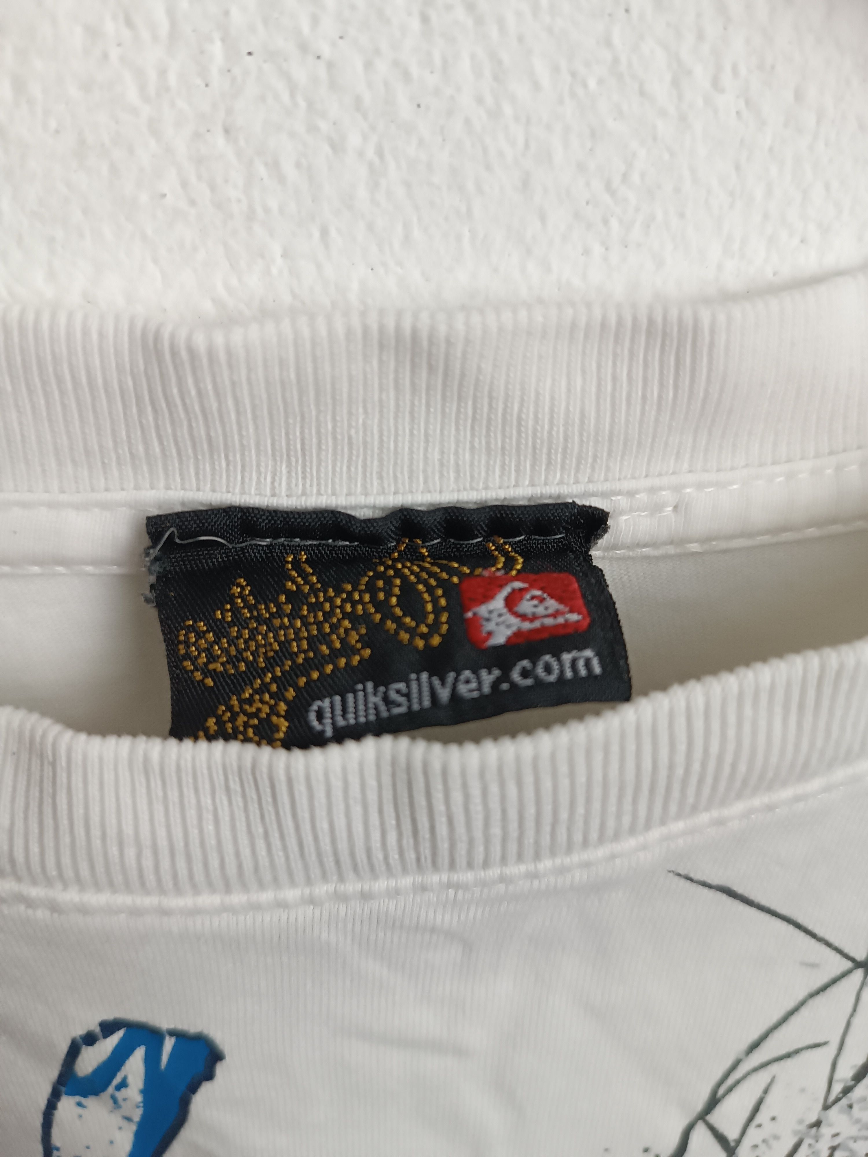 Quiksilver VINTAGE 90S QUIKSILVER CRAZY DESIGN Y2K STYLE VERY RARE Size US L / EU 52-54 / 3 - 8 Thumbnail